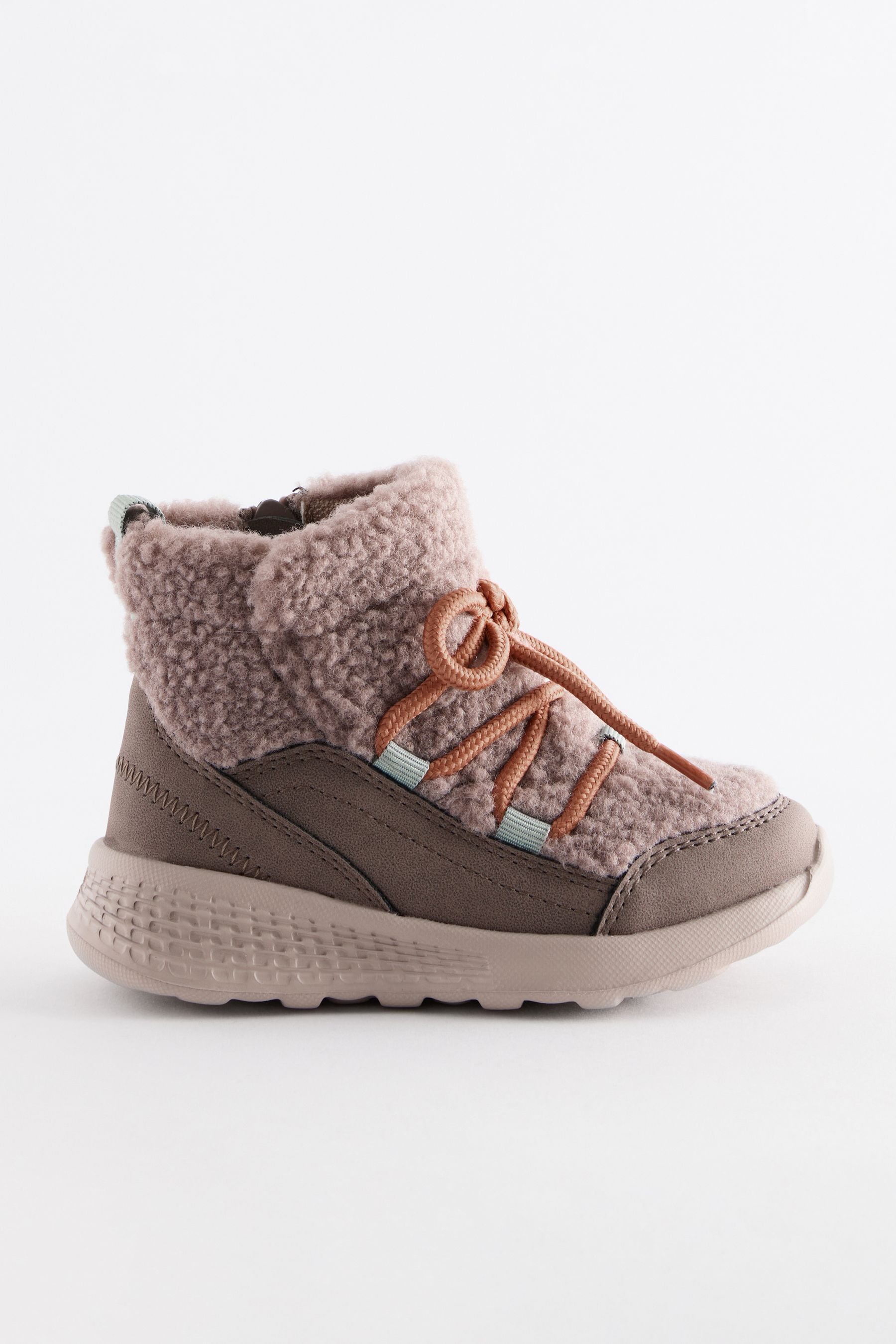 Grey Borg Water Repellant Snow Boots