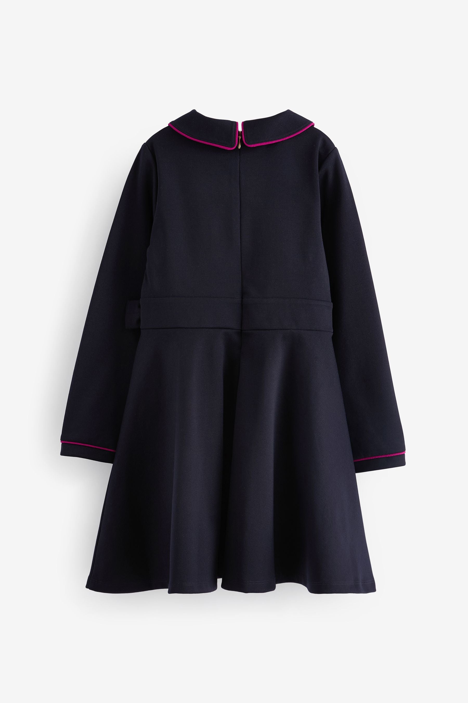 Baker by Ted Baker Navy Collared Ponte Dress