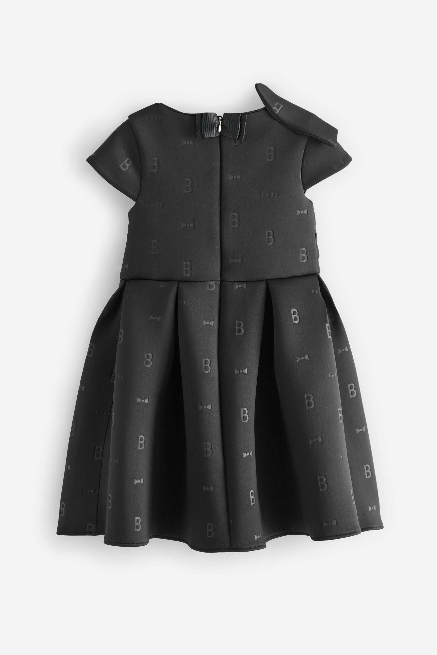 Baker by Ted Baker Bow Embossed Scuba Dress