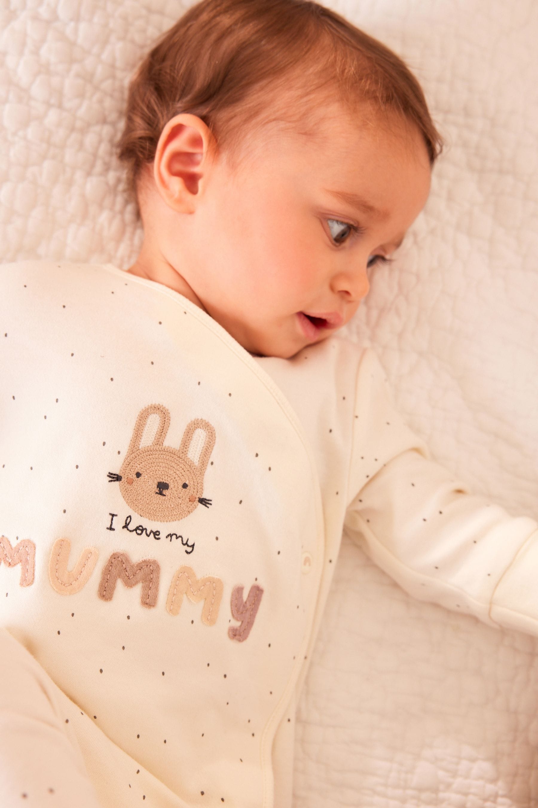 Mummy Neutral Family Sleepsuit (0-18mths)