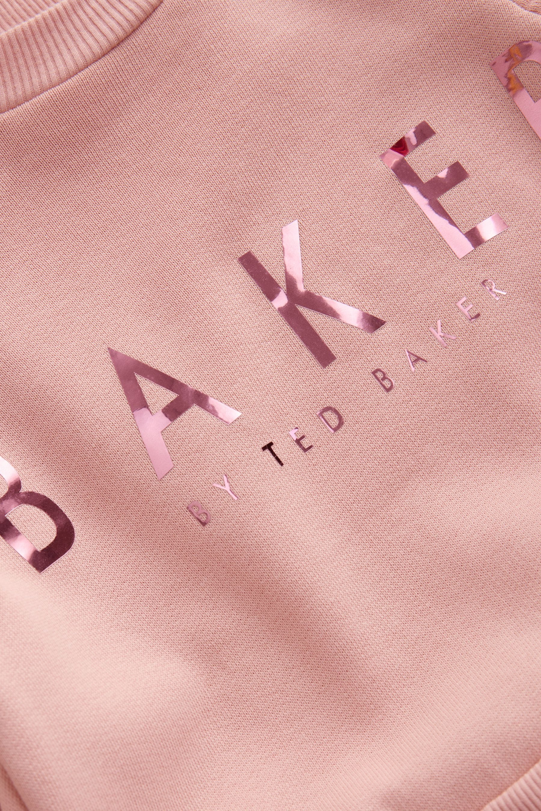 Baker by Ted Baker Sequin Pleated Sweat Dress