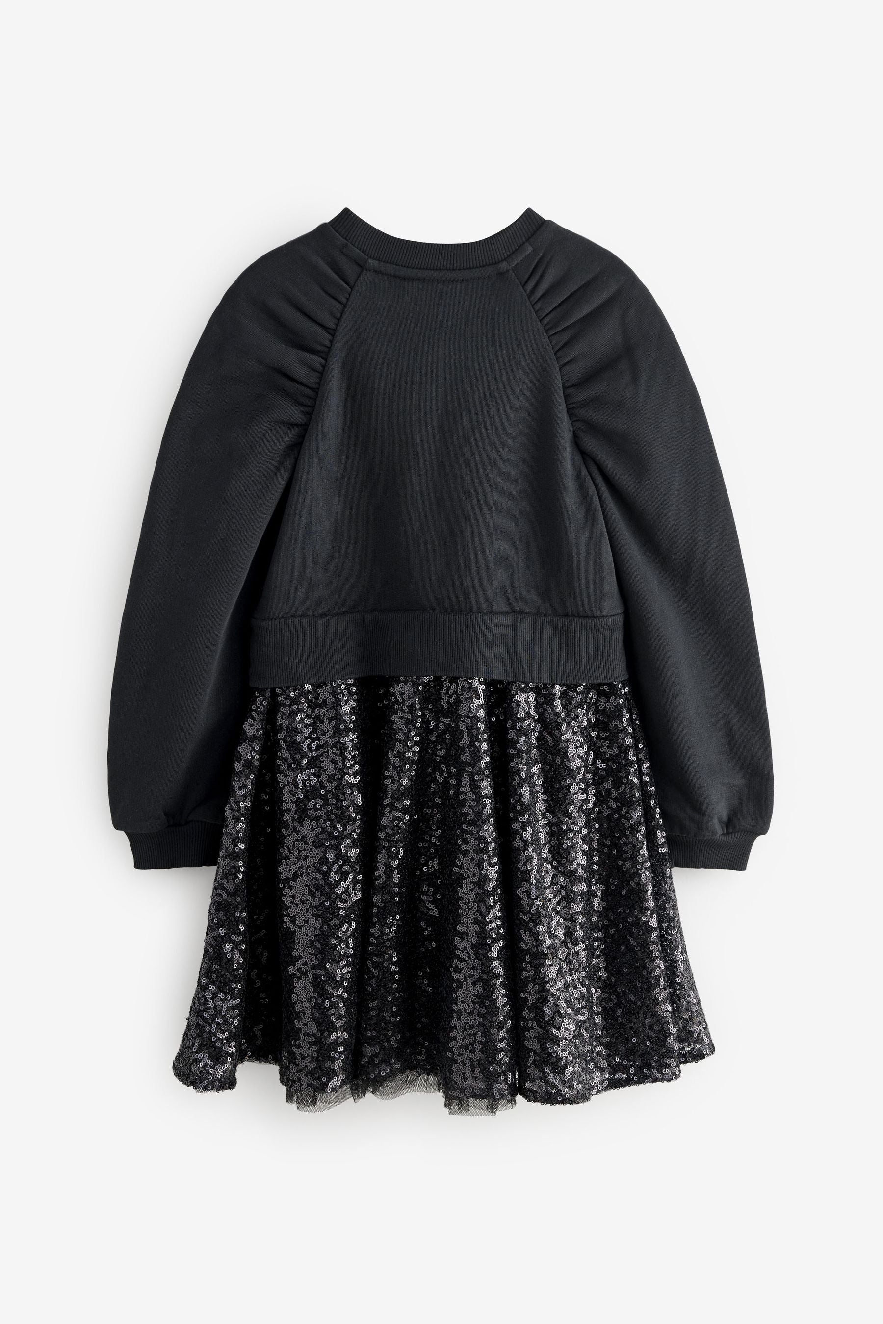 Baker by Ted Baker Sequin Pleated Sweat Dress