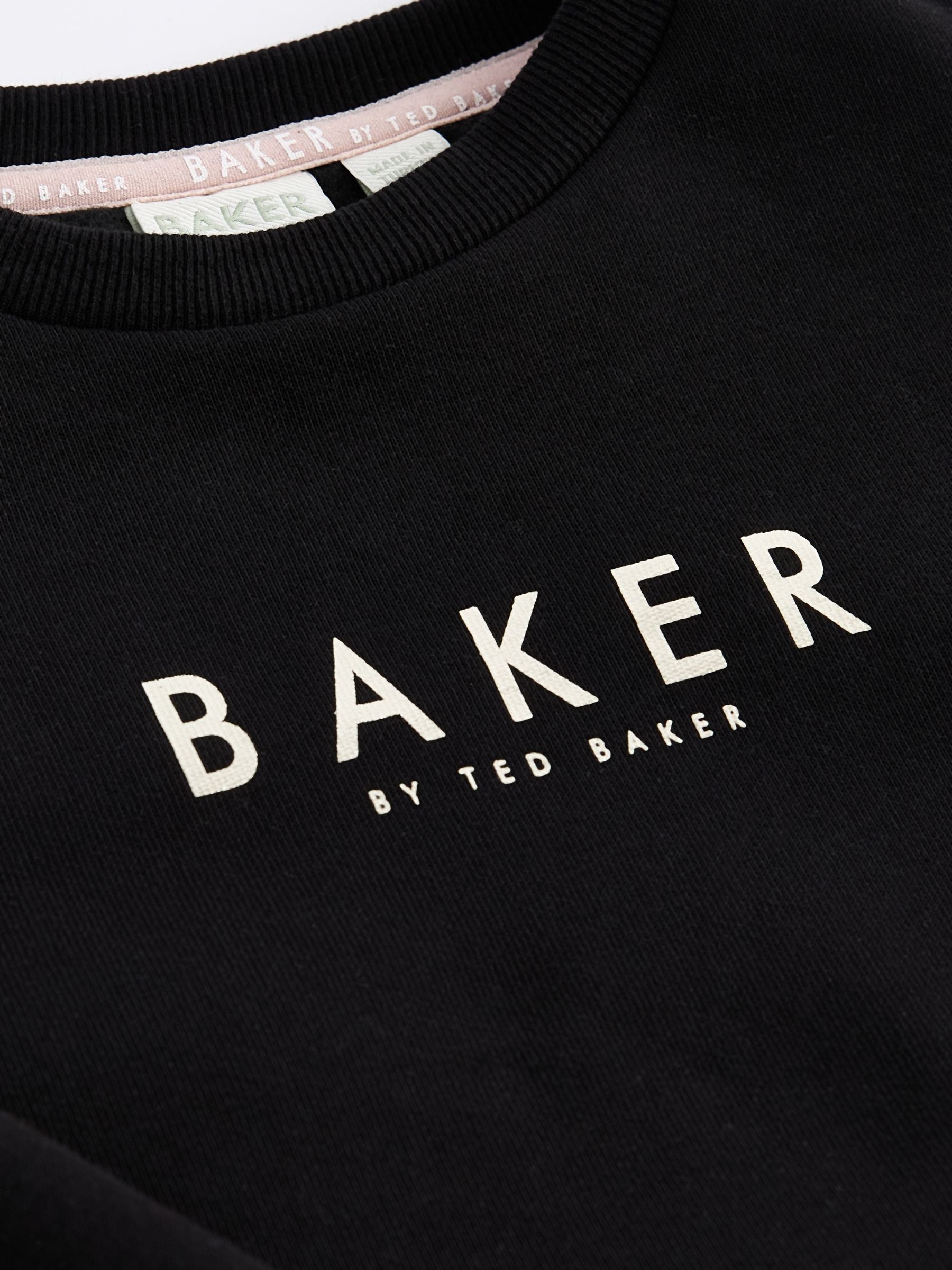 Baker by Ted Baker Back Print Sweat and Wide Leg Joggers Set