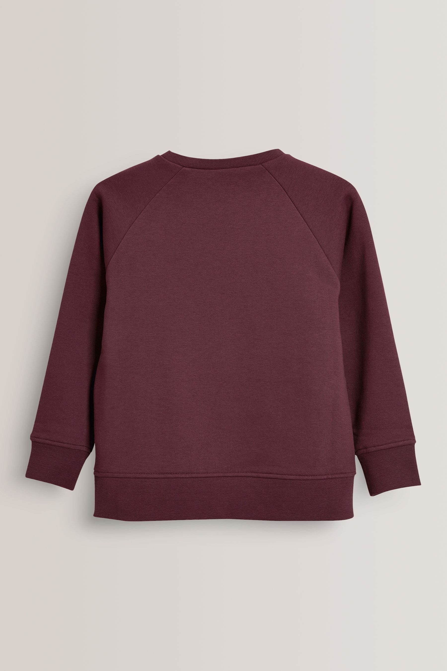 Burgundy Red 1 Pack Crew Neck School Sweater (3-16yrs)