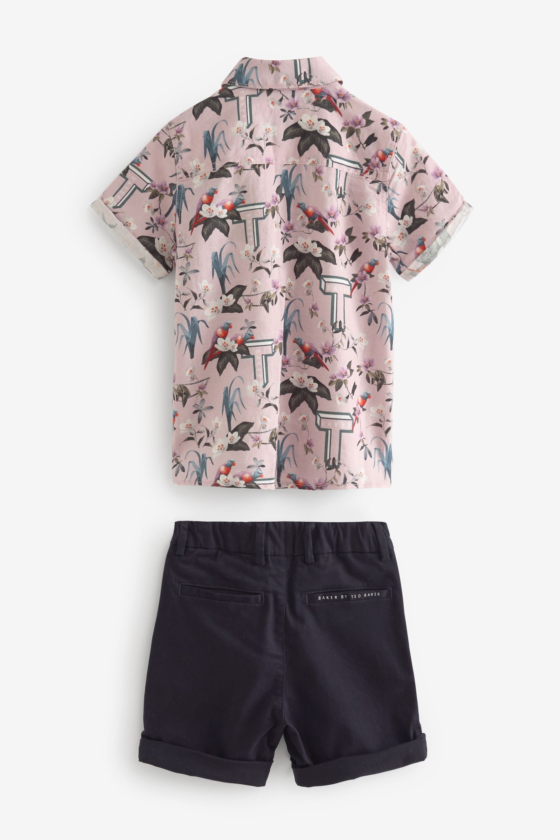 Baker by Ted Baker Shirt And Shorts Set