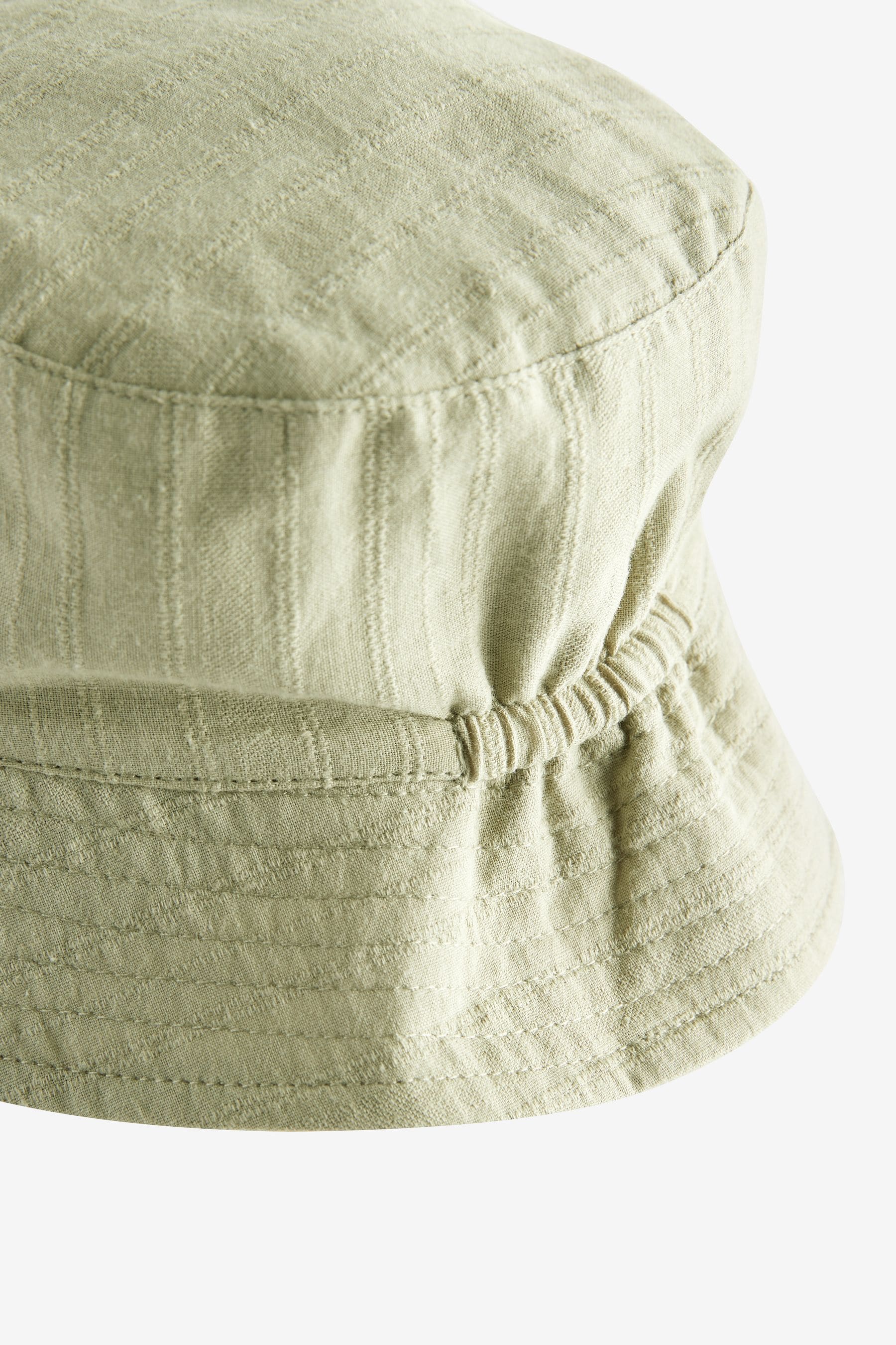 Sage Green / Apricot Orange Baby Bucket Hats 2 Pack (0mths-2yrs)