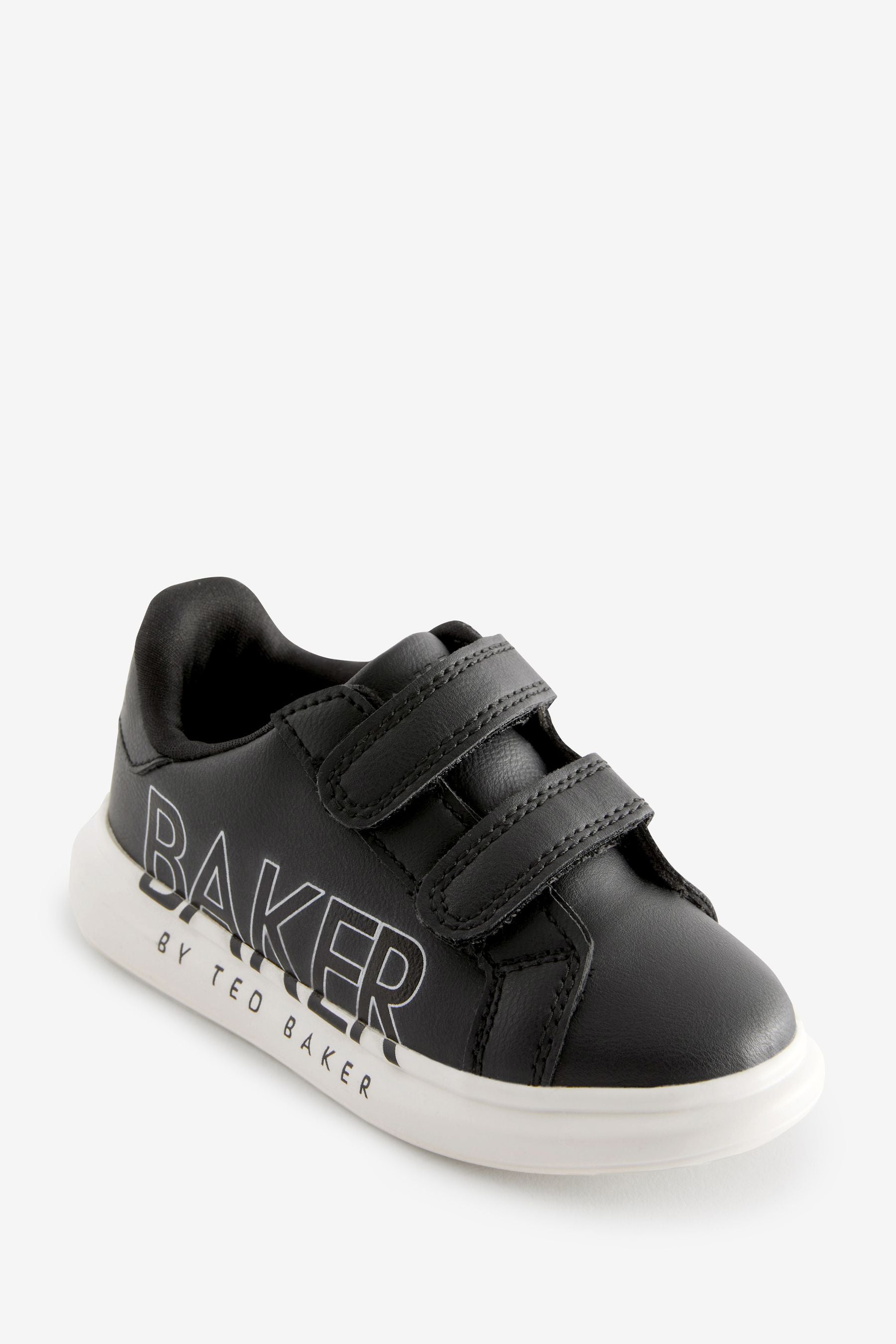 Baker by Ted Baker Boys Chunky Logo Black Trainers