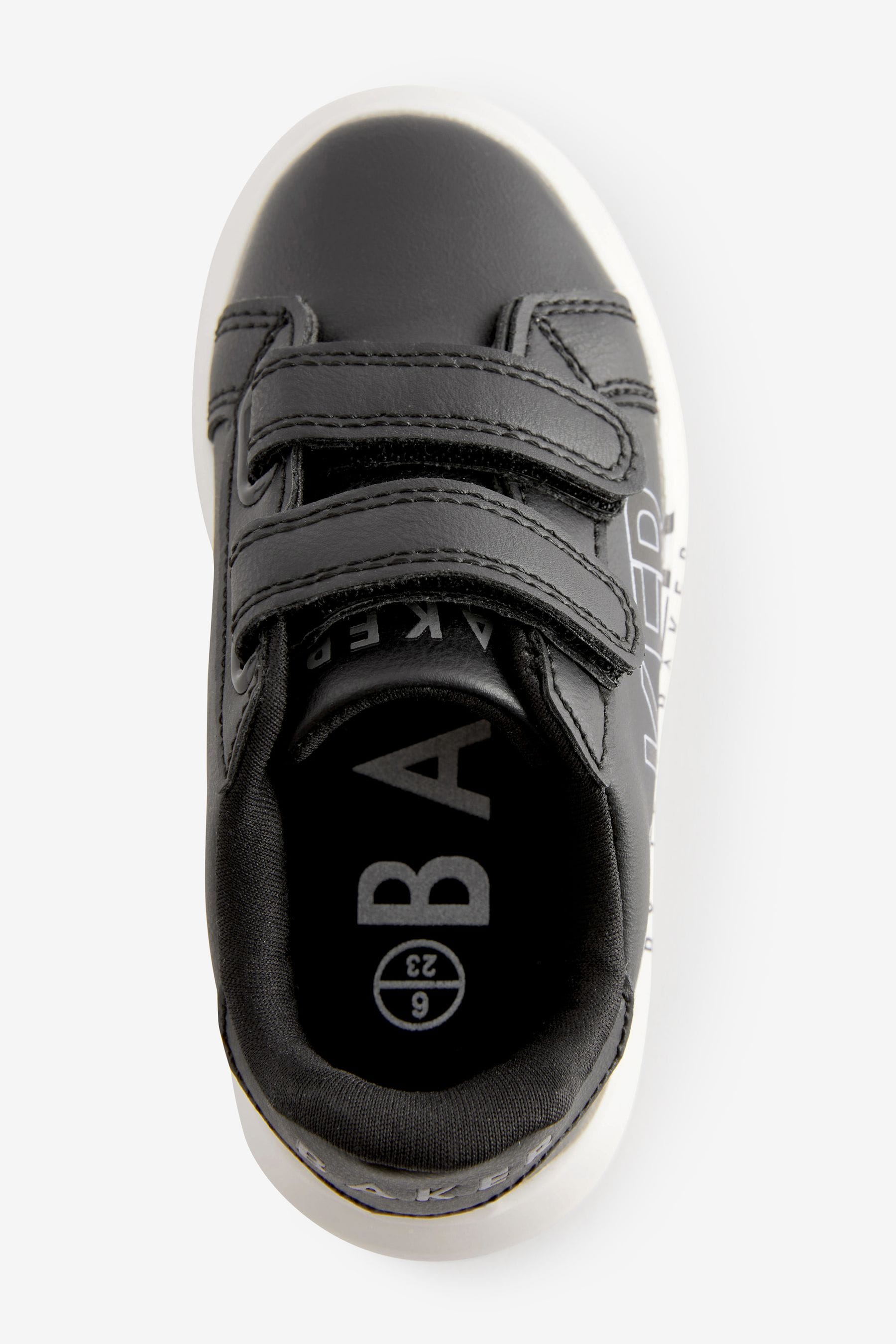 Baker by Ted Baker Boys Chunky Logo Black Trainers