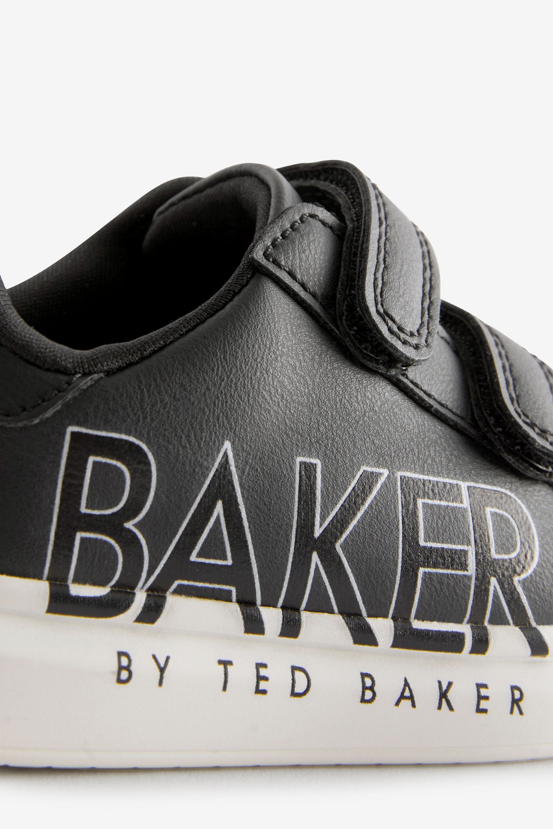 Baker by Ted Baker Boys Chunky Logo Black Trainers