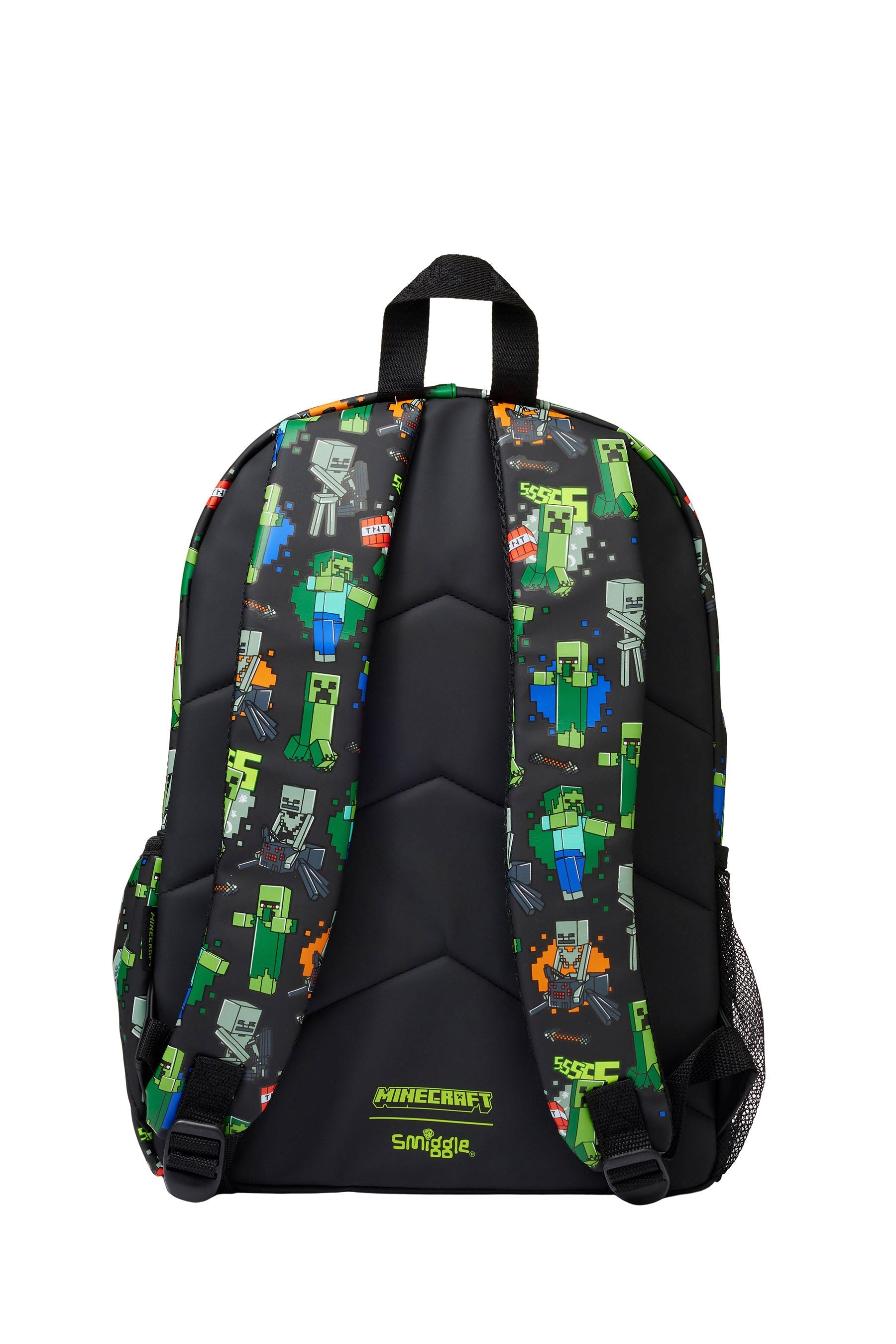 Smiggle Green Minecraft Classic Backpack