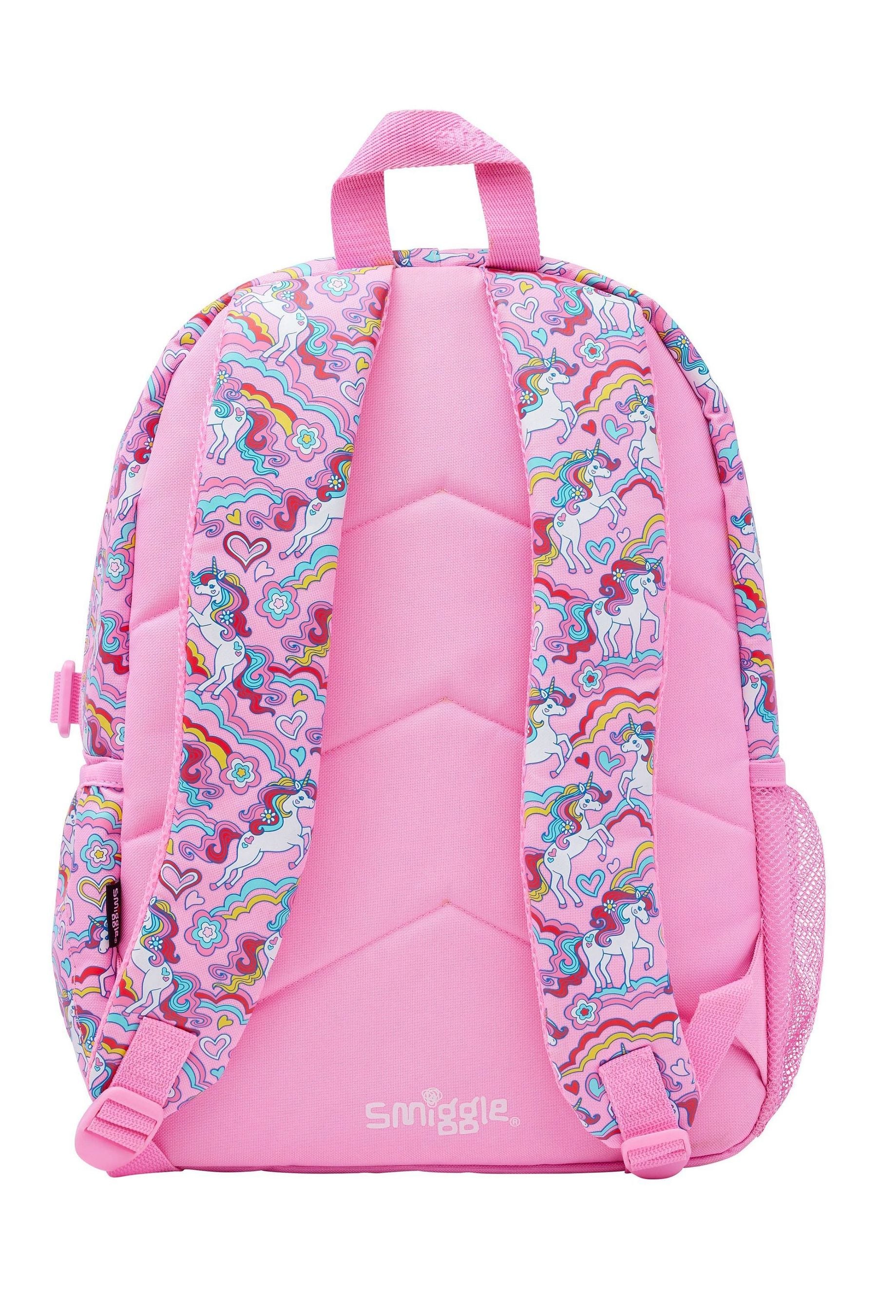 Smiggle Pink Wild Side Classic Attach Backpack