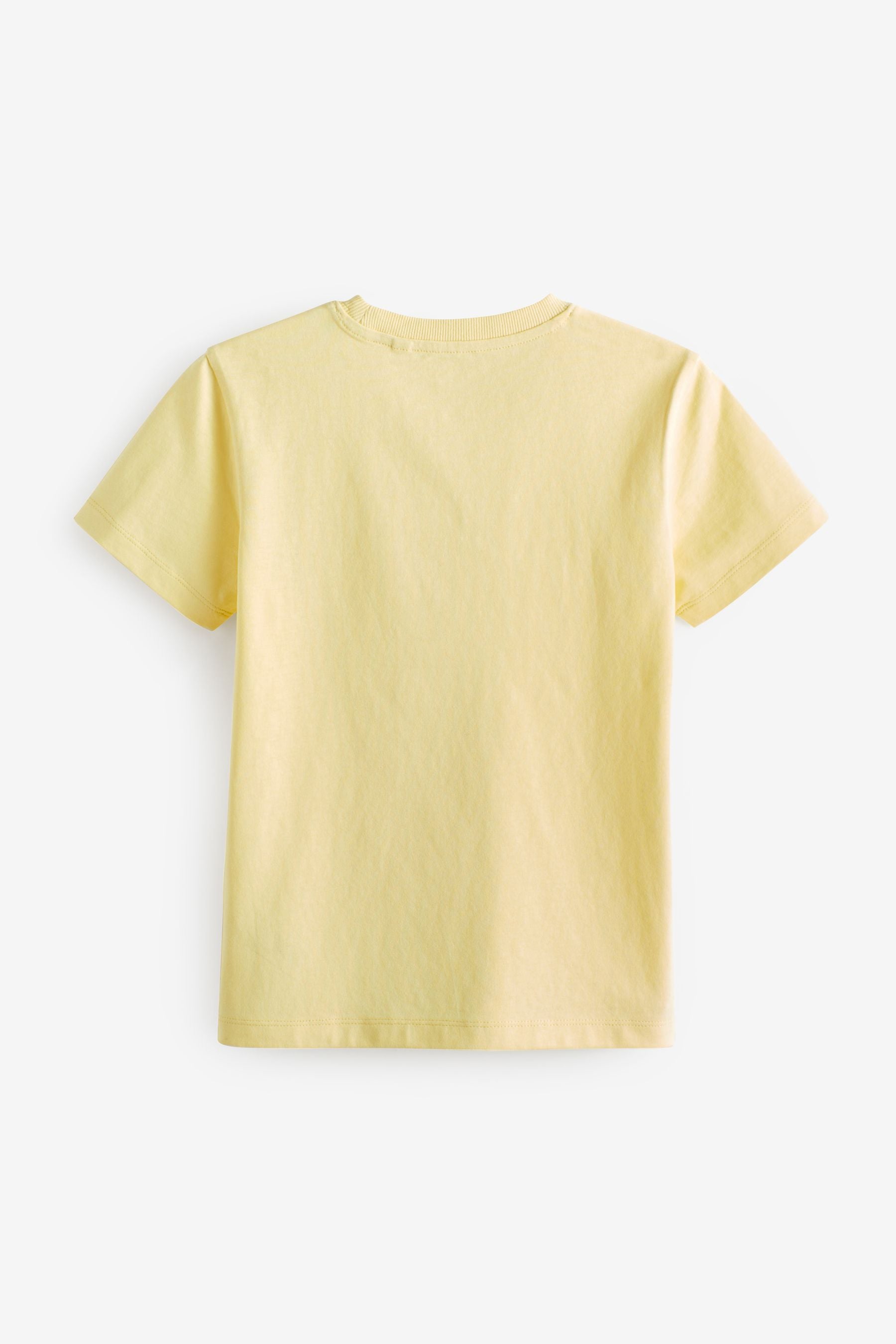 Yellow Lemon Cotton Short Sleeve T-Shirt (3-16yrs)