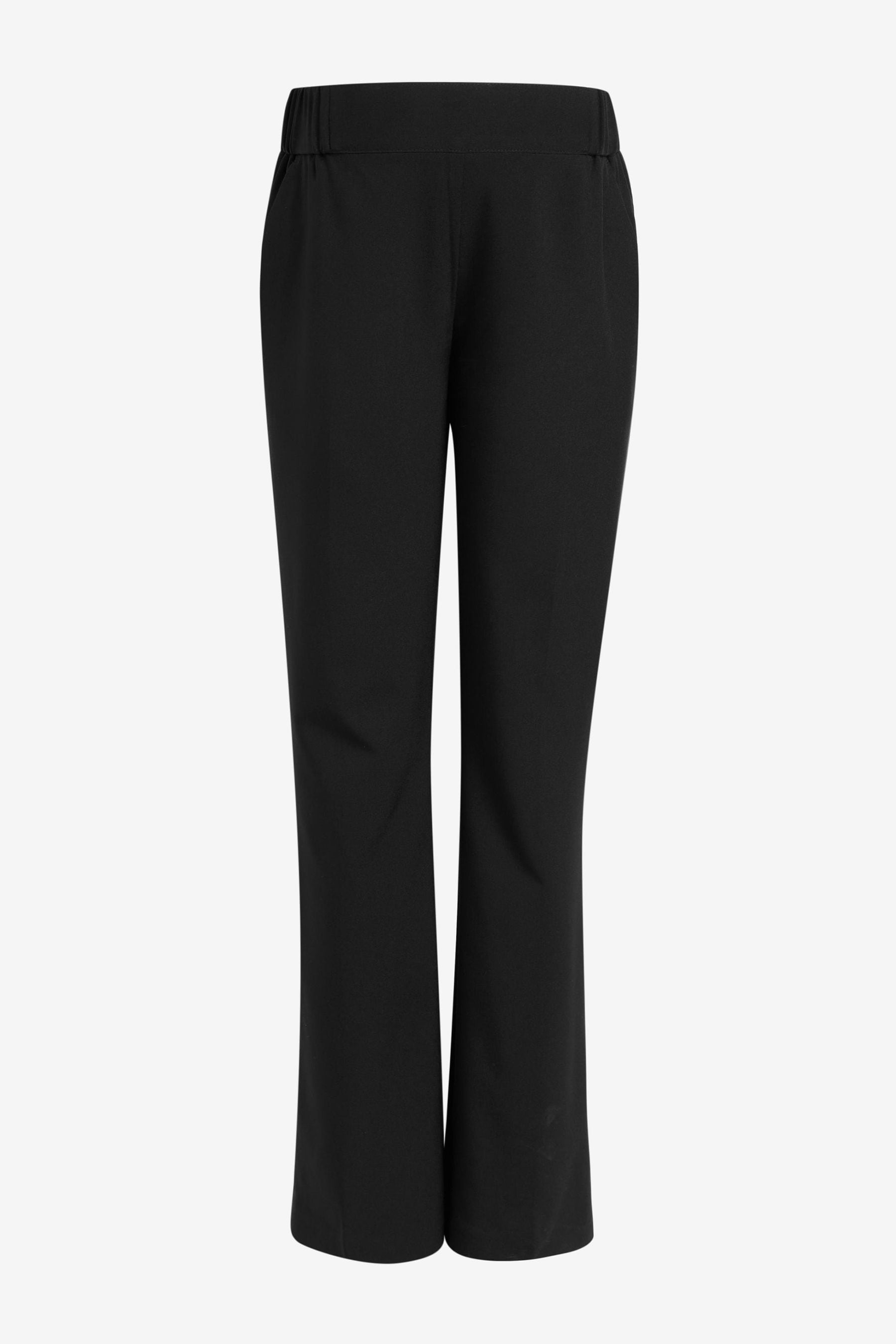 Black Maternity Boot Cut Trousers