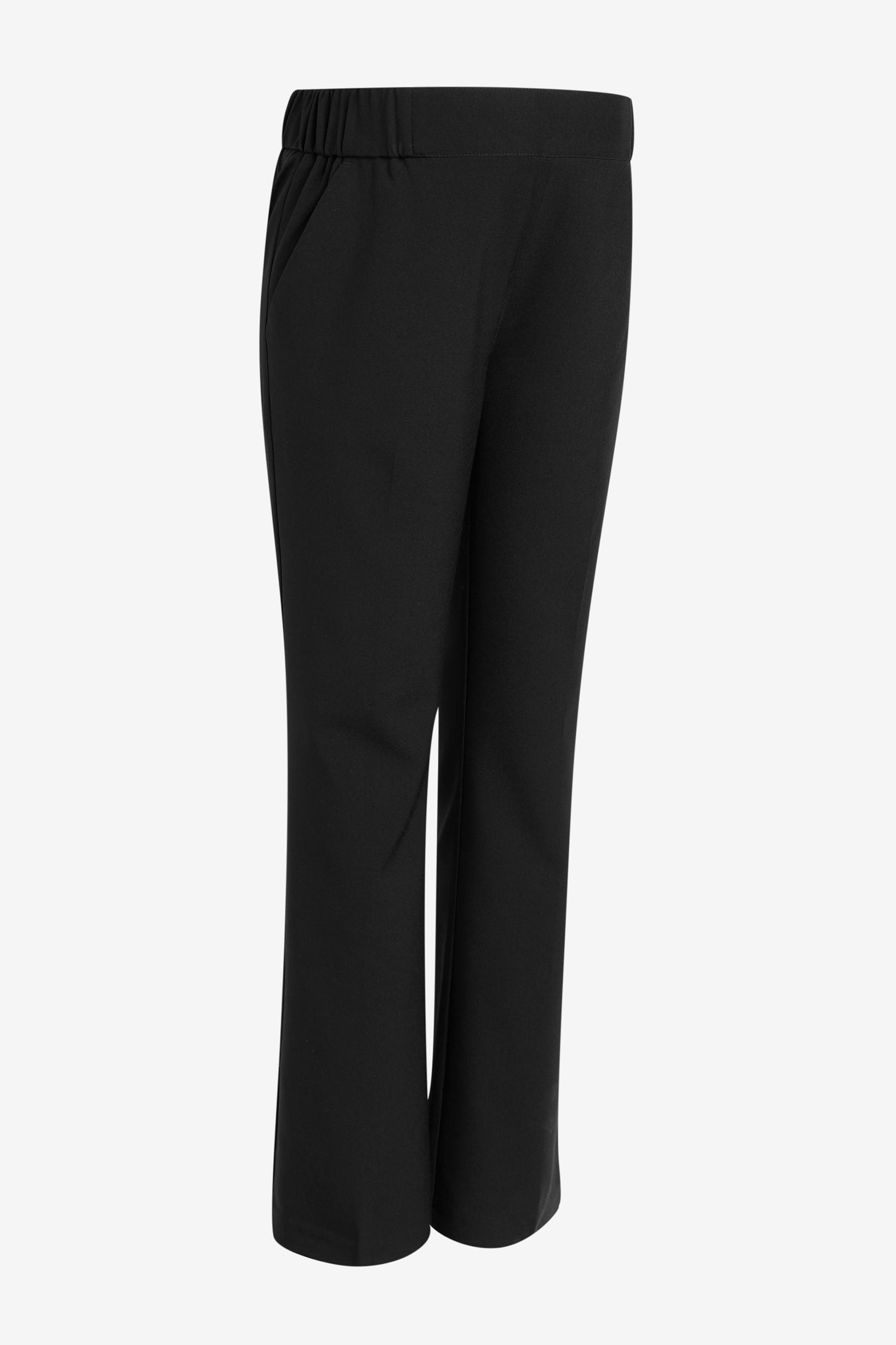 Black Maternity Boot Cut Trousers