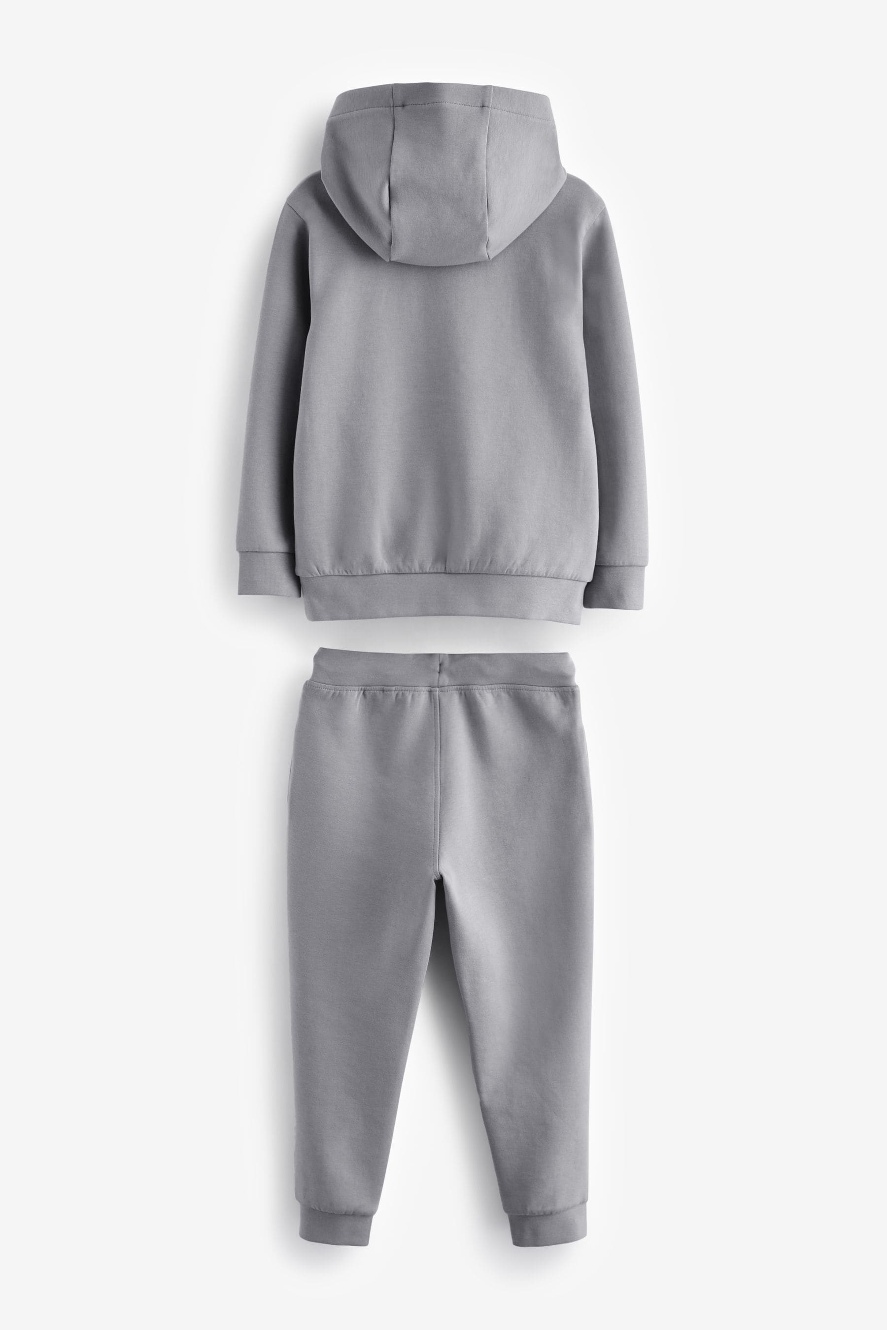 Grey 2pc Smart Hoodie & Jogger Set (3-16yrs)