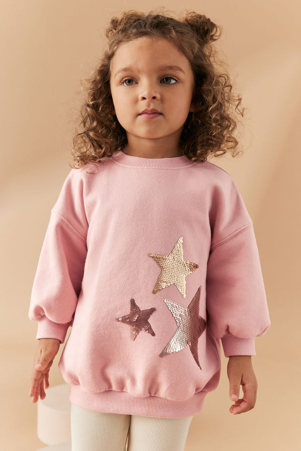 Pink Sweatshirt (3mths-7yrs)