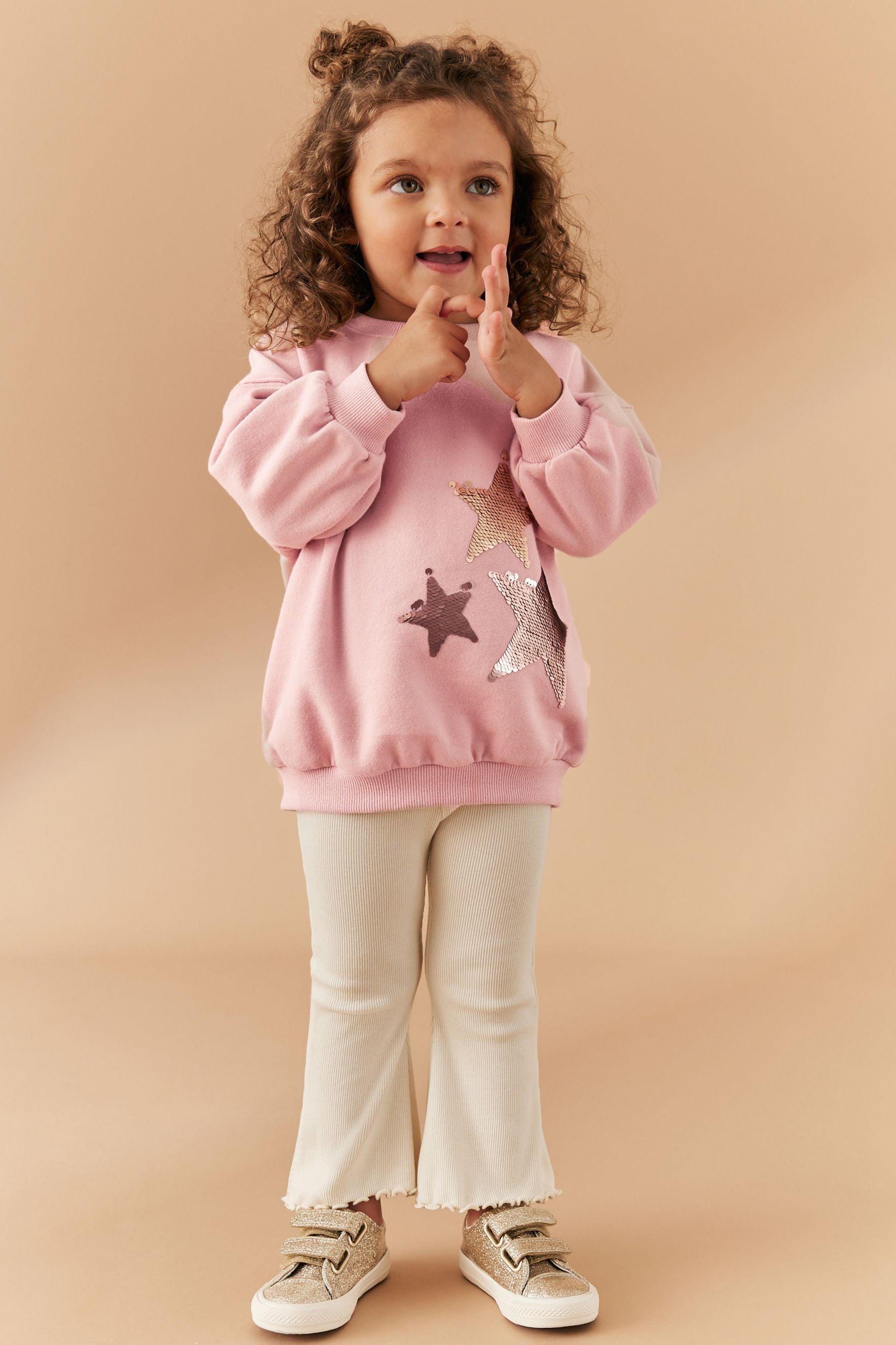 Pink Sweatshirt (3mths-7yrs)