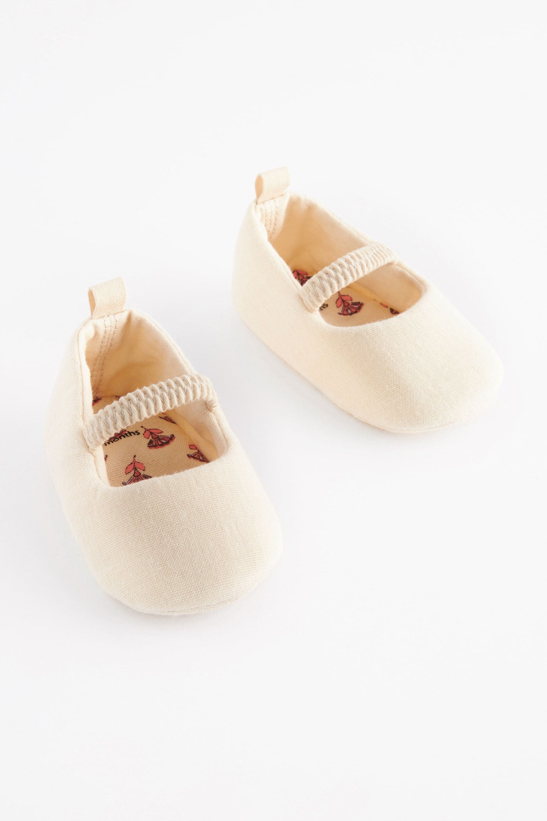 Neutral Ballet Baby Shoes (0-24mths)