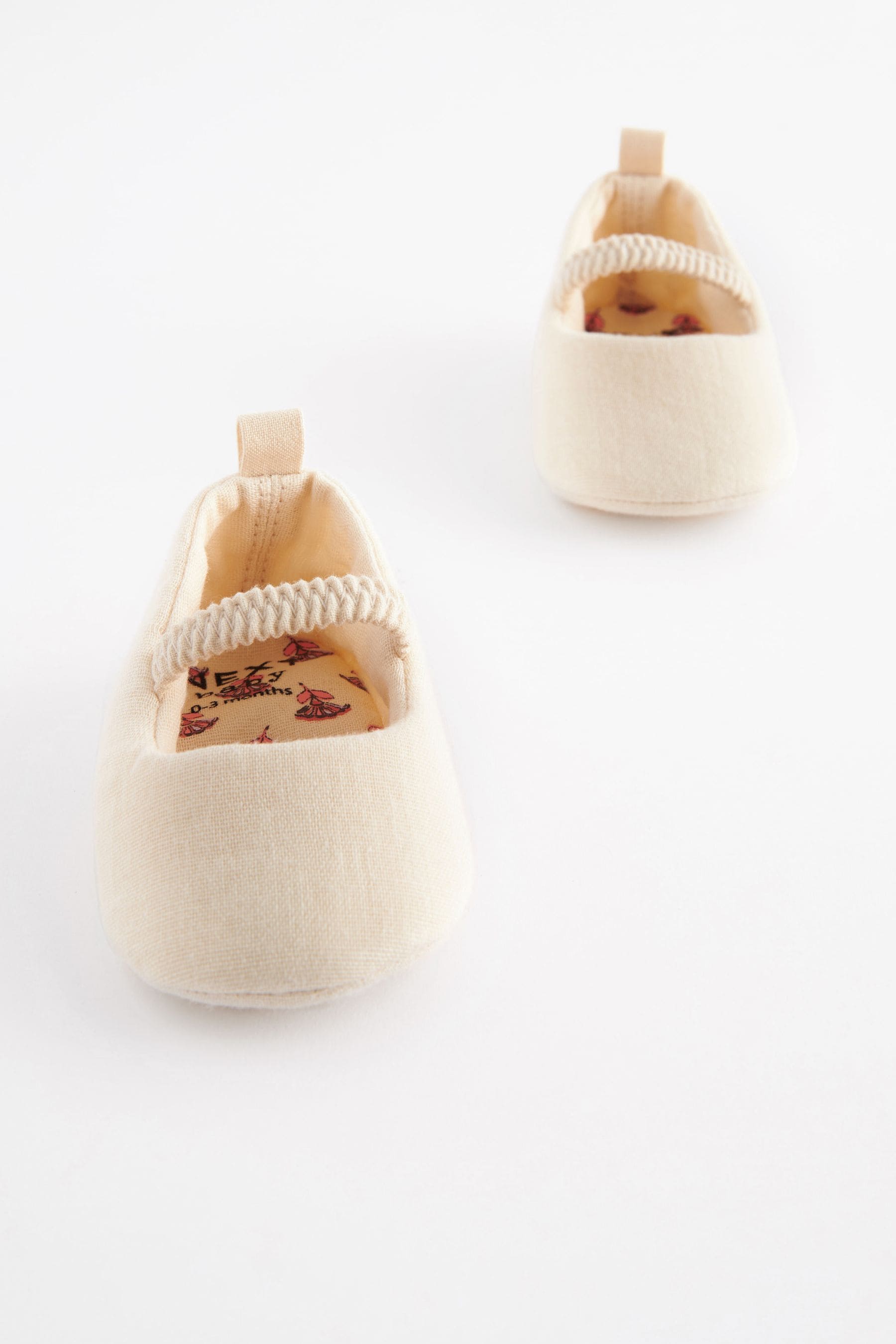 Neutral Ballet Baby Shoes (0-24mths)