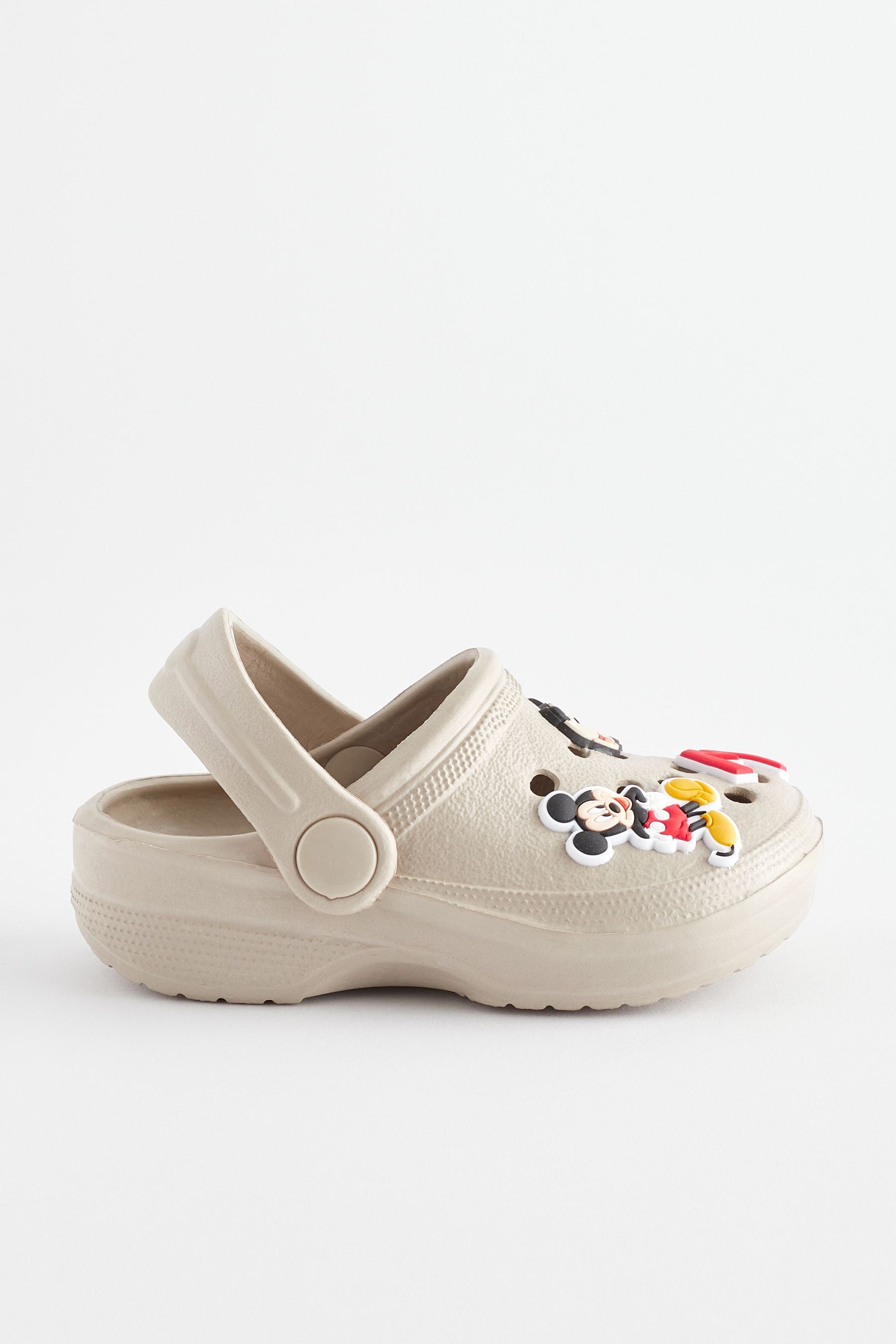 Neutral Mickey Mouse Clogs