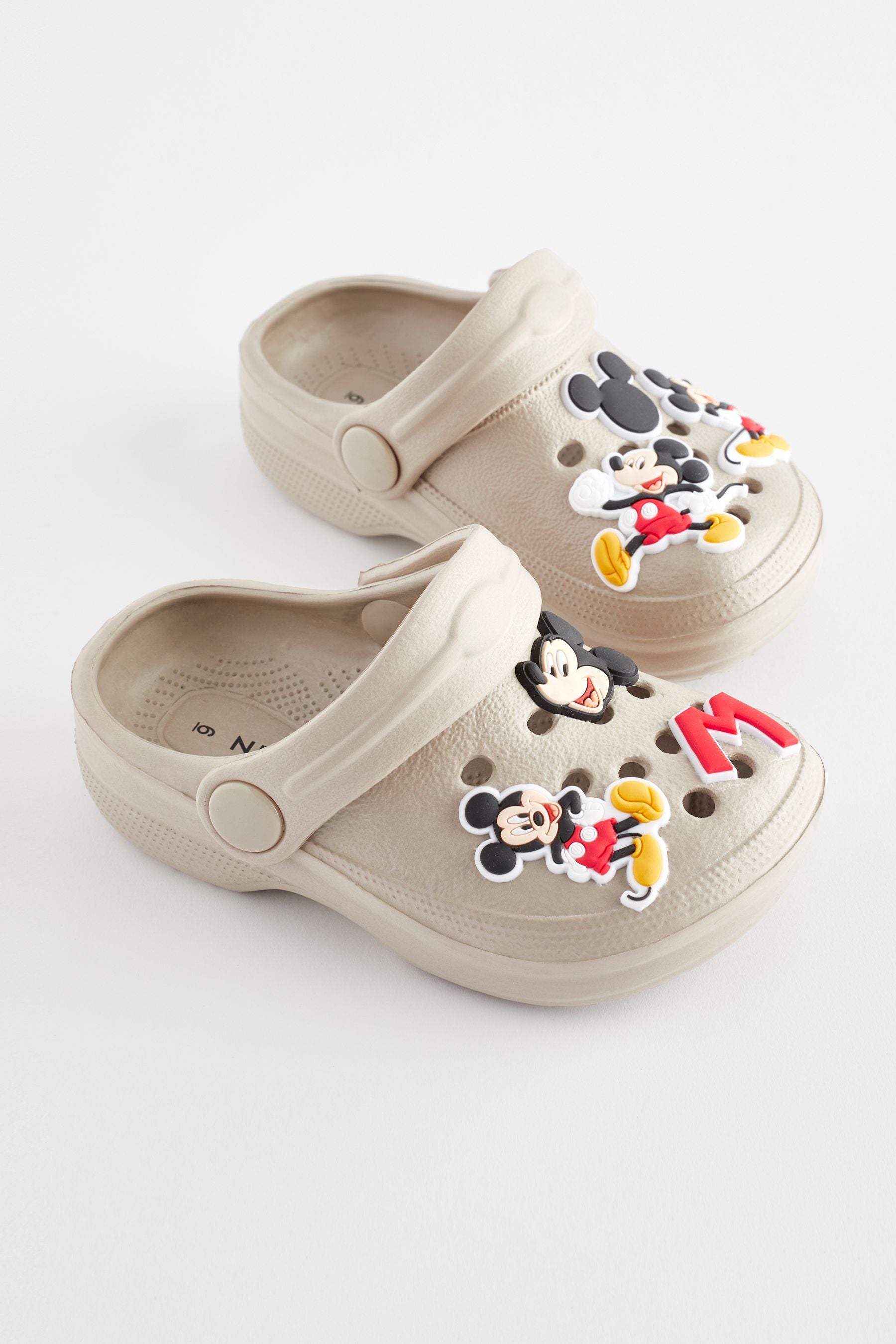 Neutral Mickey Mouse Clogs