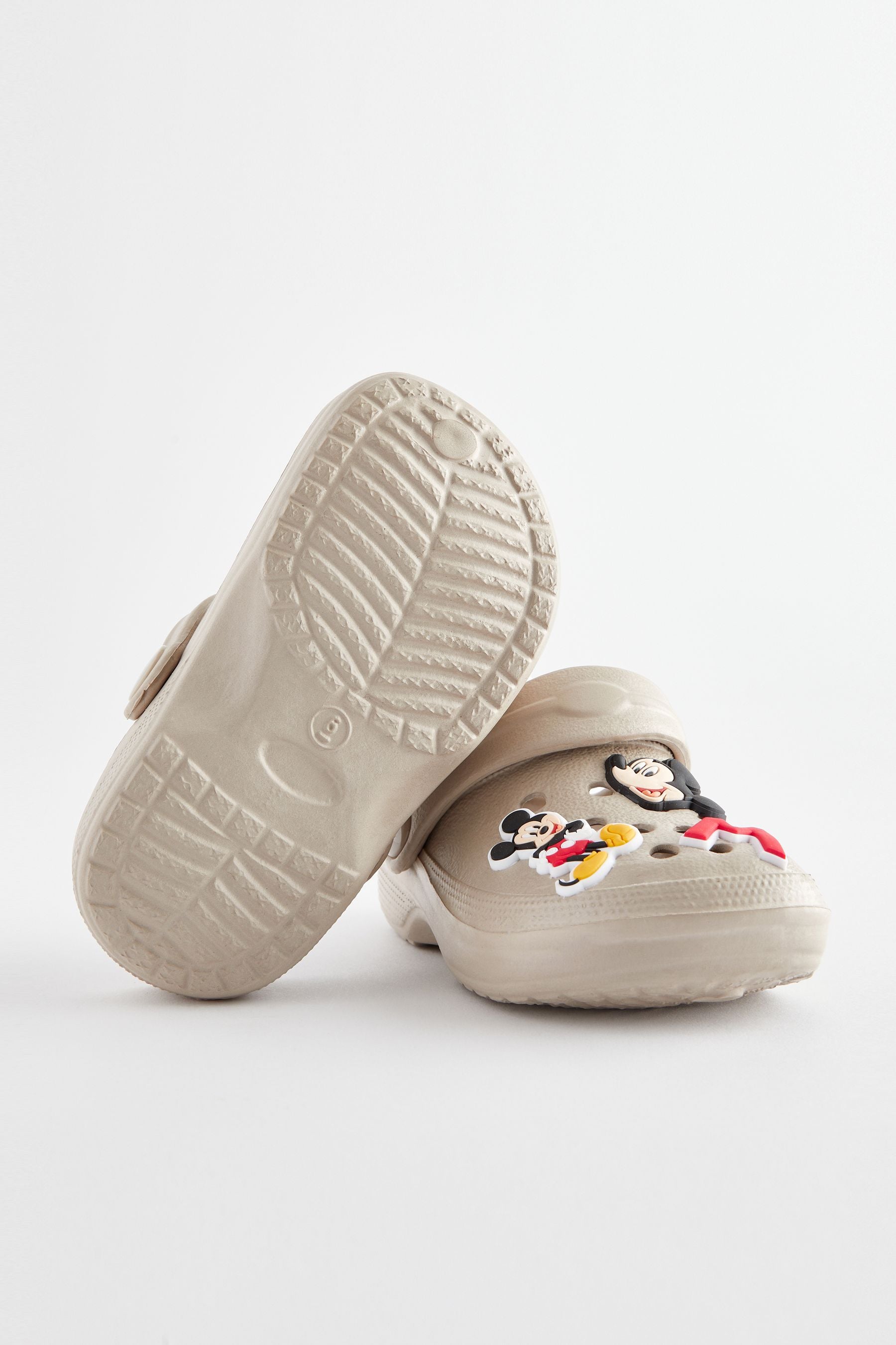 Neutral Mickey Mouse Clogs