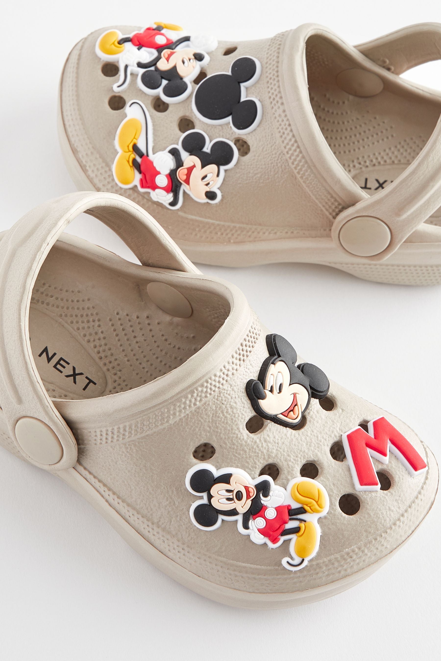 Neutral Mickey Mouse Clogs