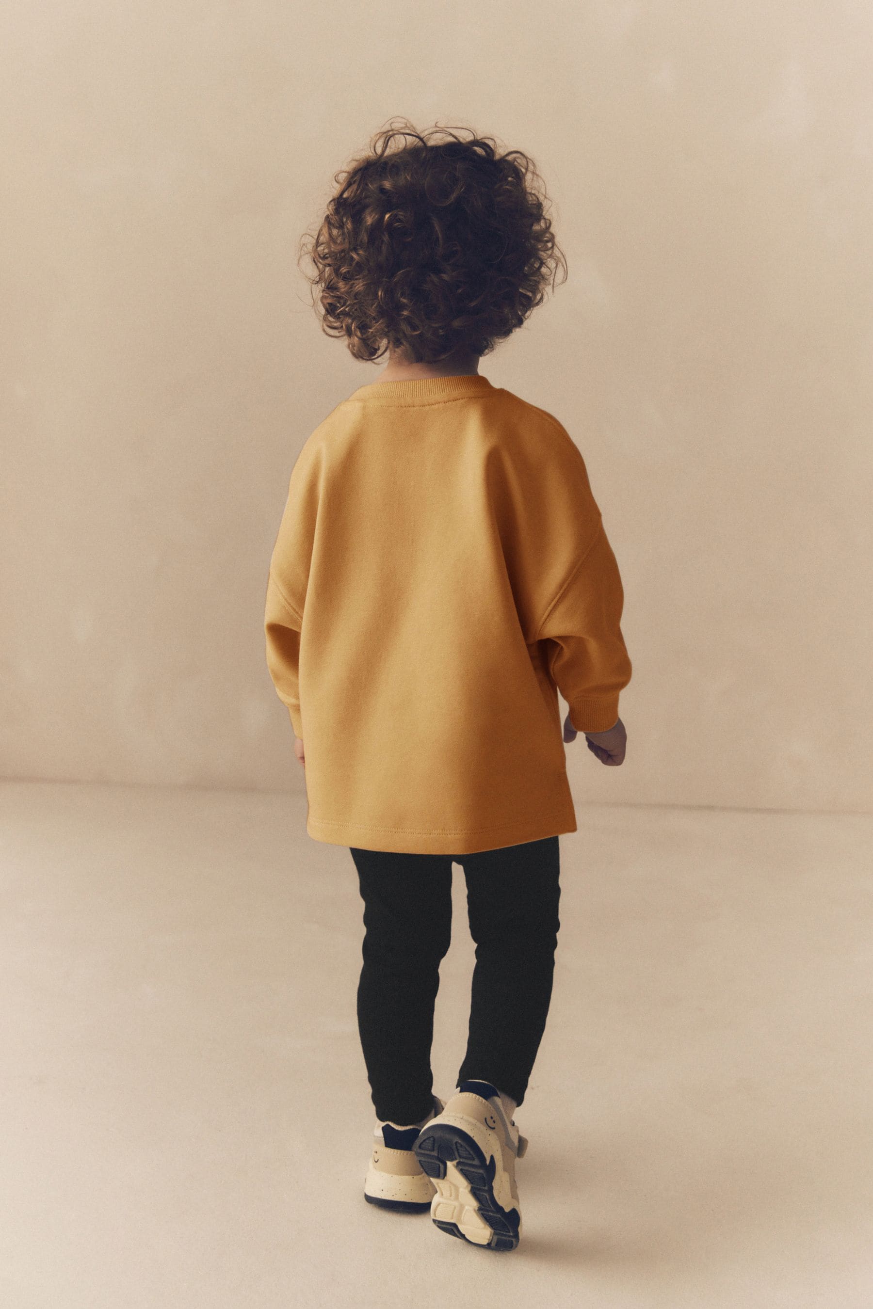 Ochre Yellow Long Sleeve Top and Leggings Set (3mths-7yrs)