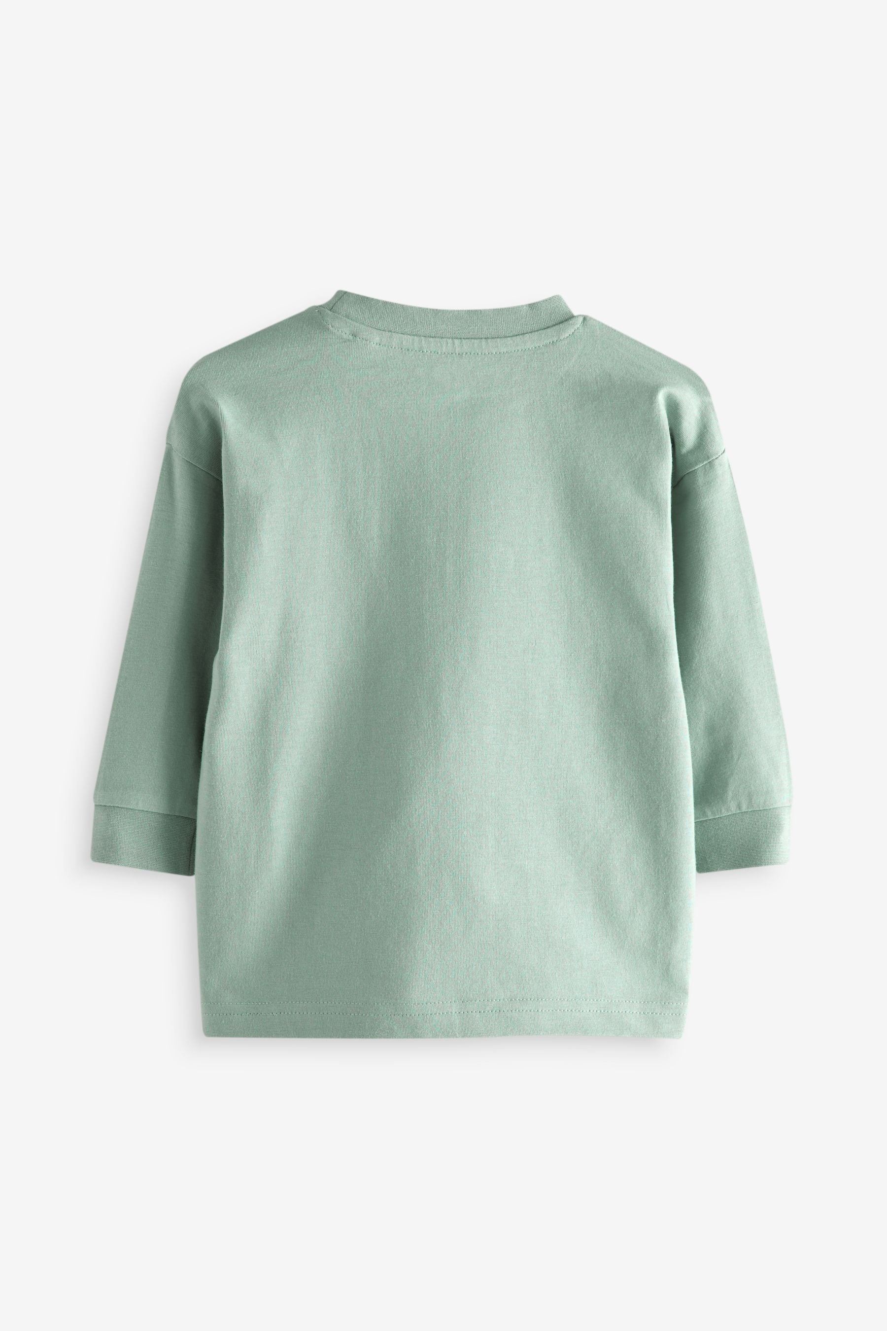 Green Farm 100% Cotton Long Sleeve Character T-Shirt (3mths-7yrs)