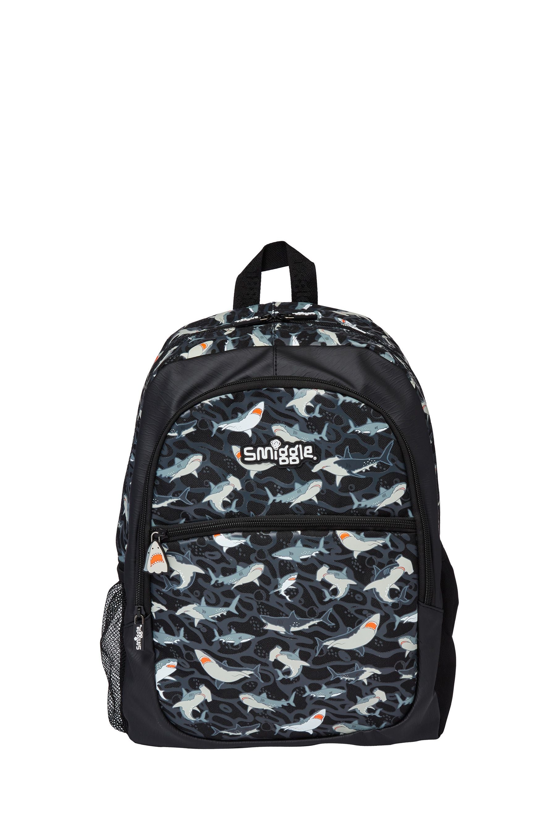 Smiggle Grey Drift Classic Backpack