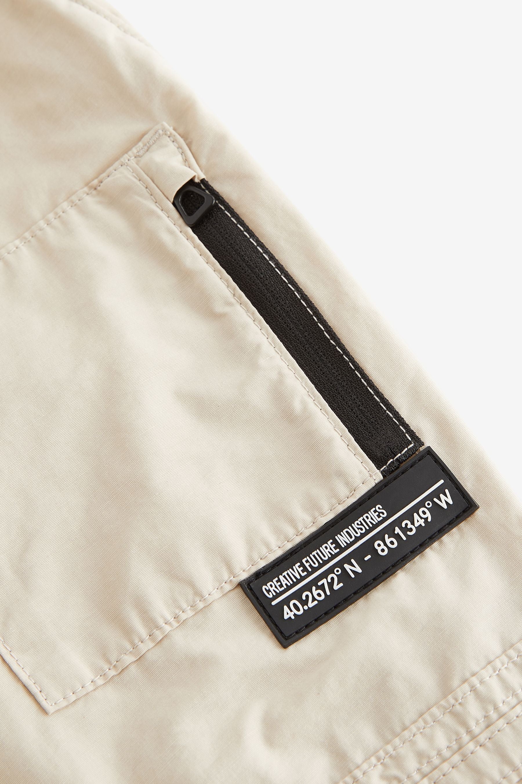 Ecru Cream Multipocket Cargo Trousers (3mths-7yrs)