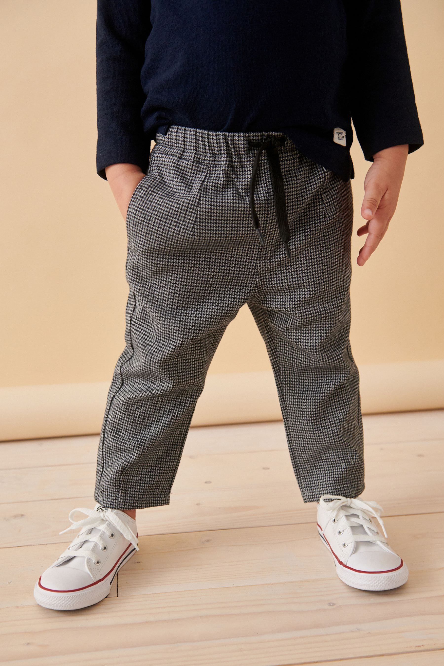 Dogtooth Cosy Pull On Smart Trousers (3mths-7yrs)