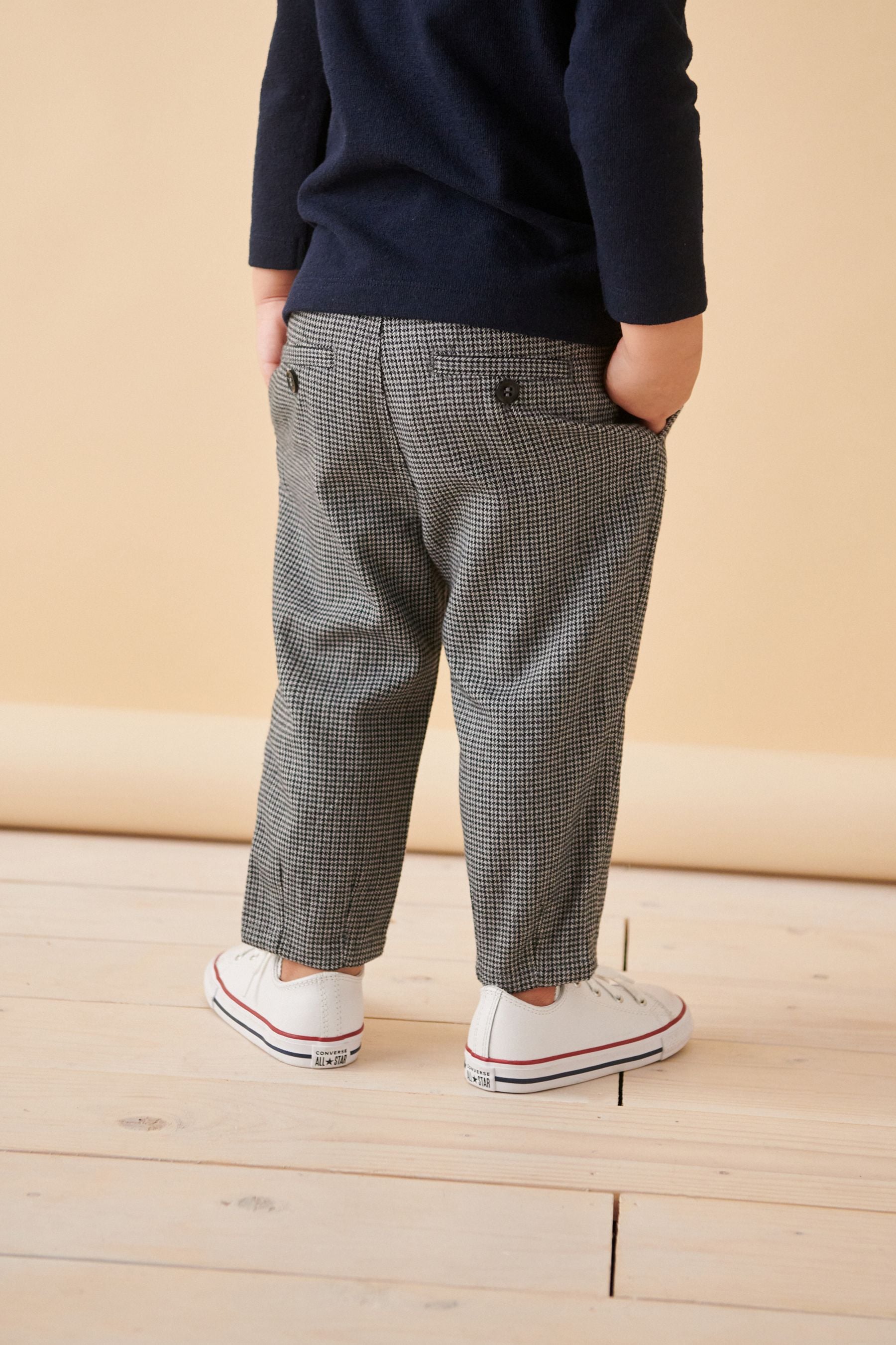 Dogtooth Cosy Pull On Smart Trousers (3mths-7yrs)