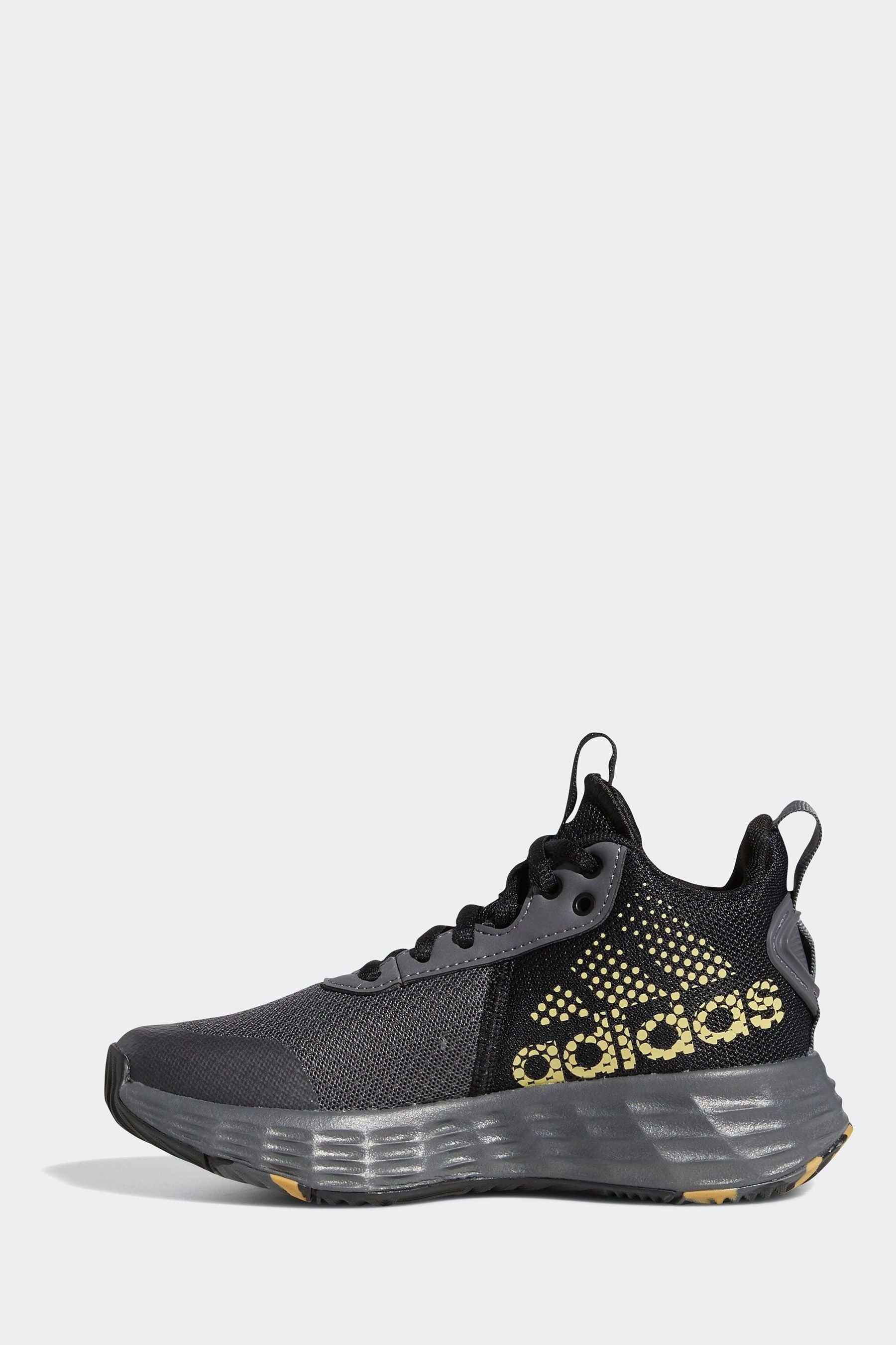 Grey/Black adidas Originals Ownthegame 2.0 Trainers