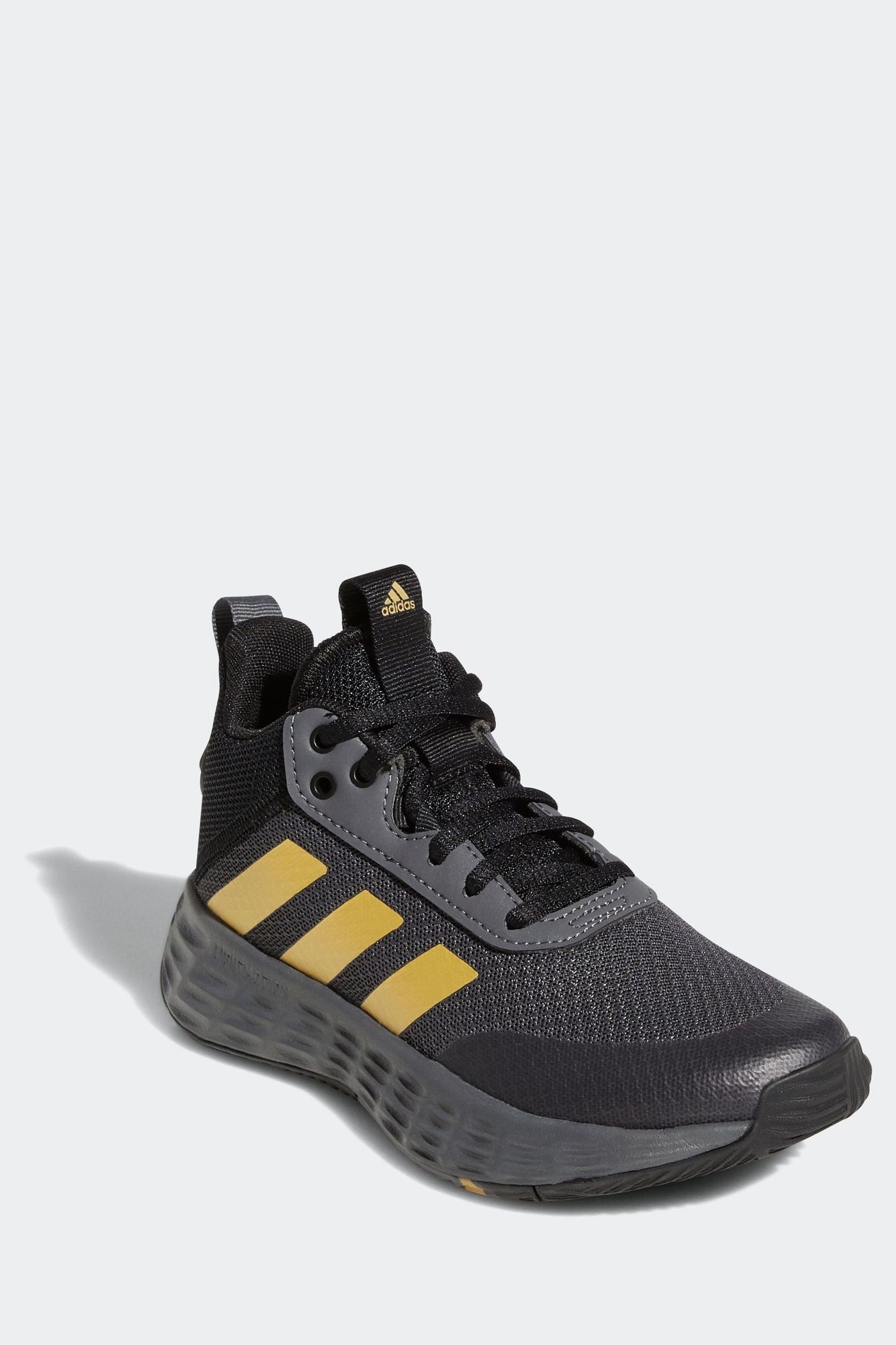 Grey/Black adidas Originals Ownthegame 2.0 Trainers