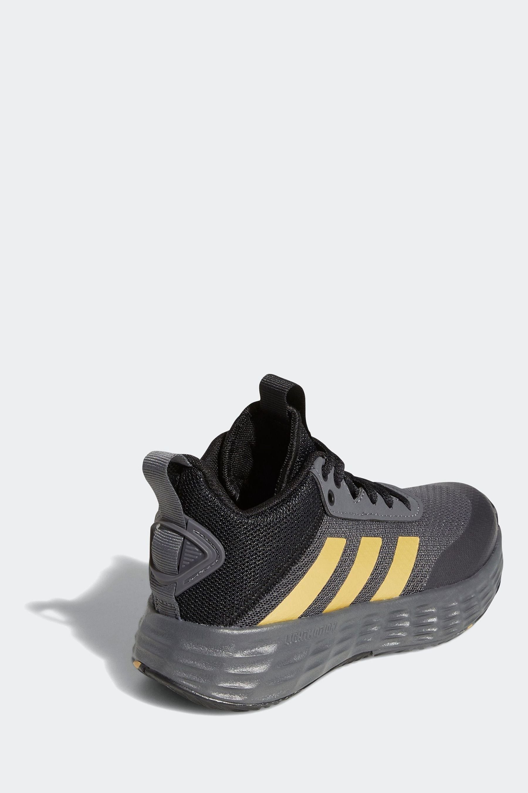 Grey/Black adidas Originals Ownthegame 2.0 Trainers