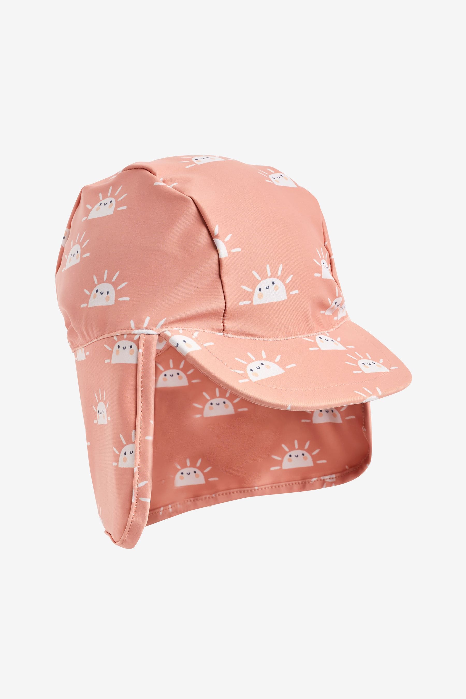 Rust Brown Sunshine Swim Legionnaire Hat (3mths-10yrs)