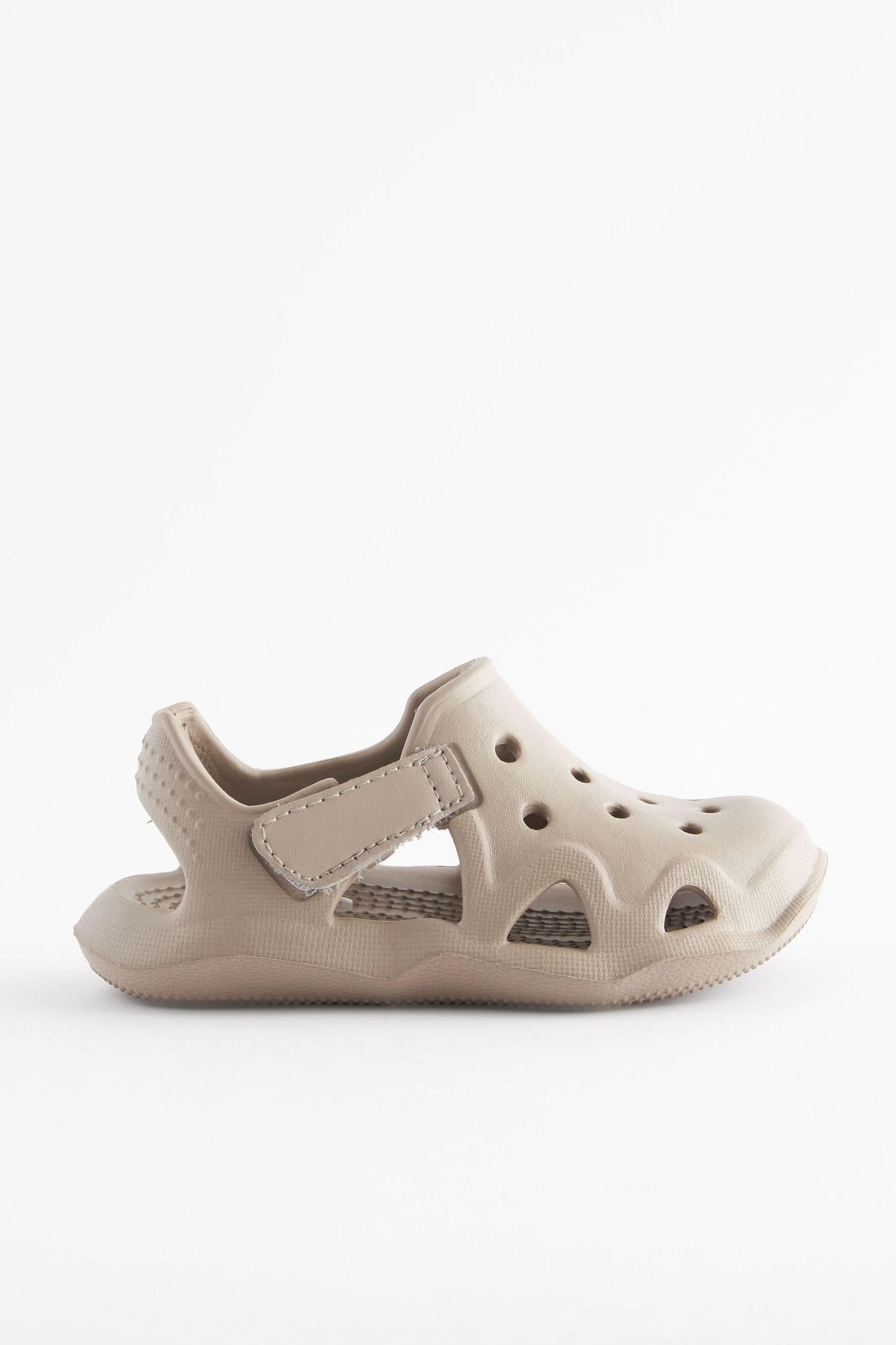 Neutral Moulded Closed Toe Clogs