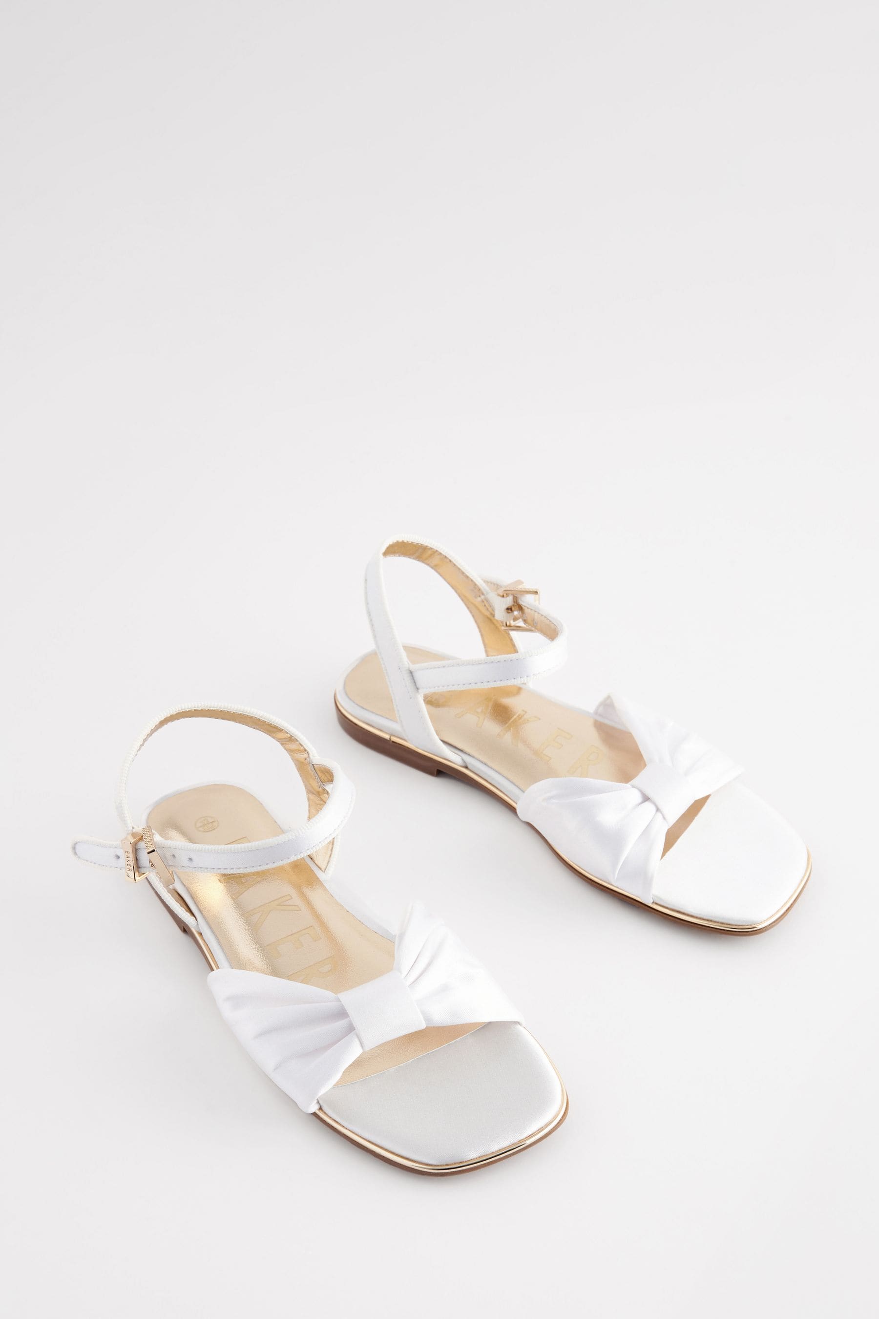 Baker by Ted Baker Girls Satin Bow Sandals