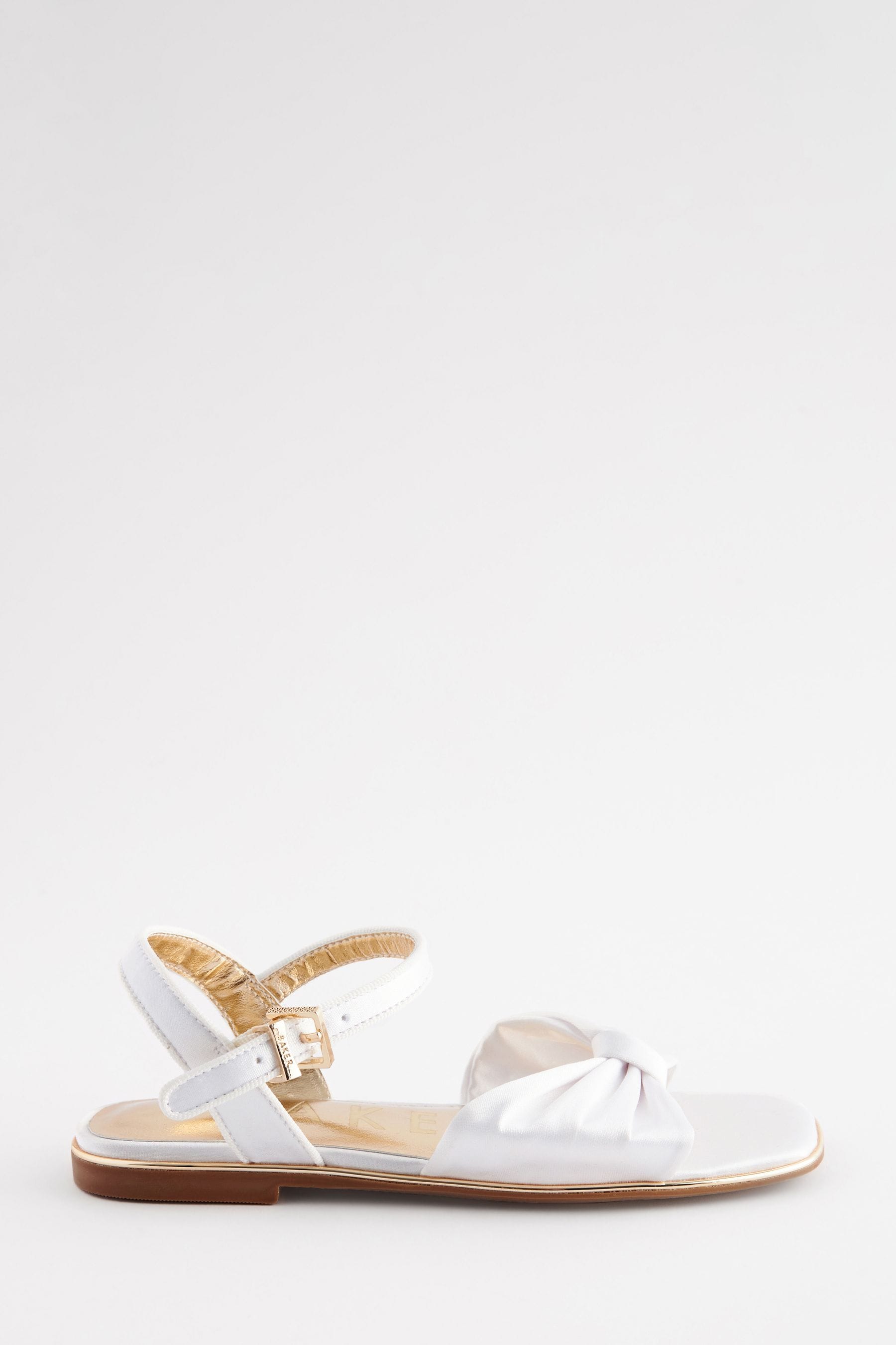 Baker by Ted Baker Girls Satin Bow Sandals