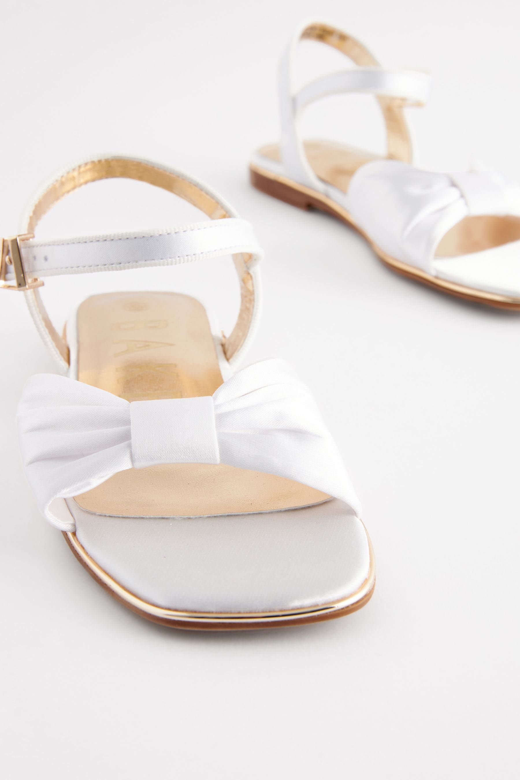 Baker by Ted Baker Girls Satin Bow Sandals