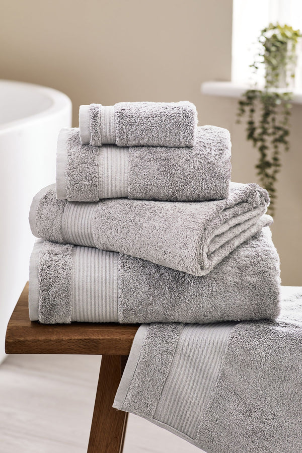 Grey Silver Towel