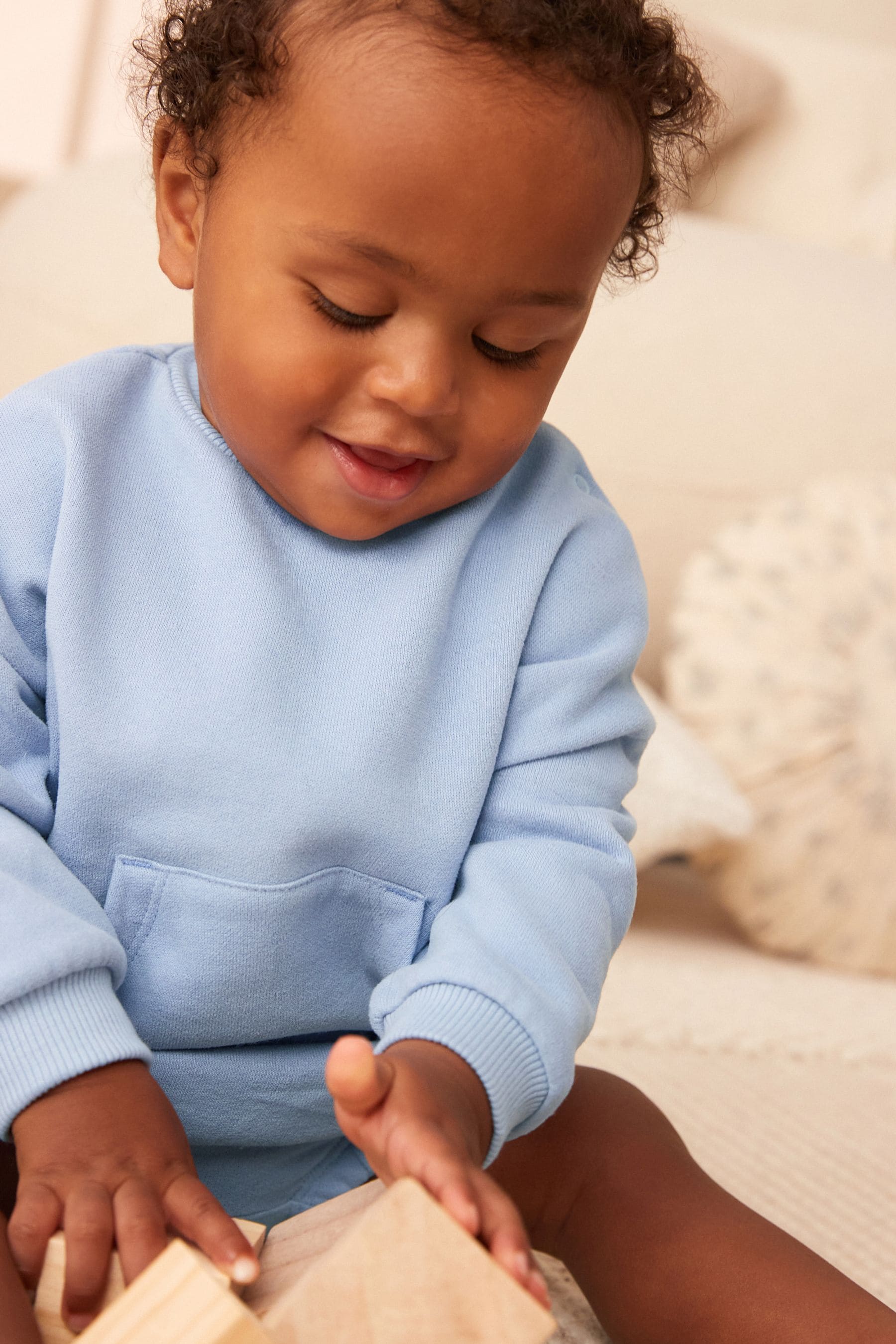 Blue Baby T-Shirt and Shorts 2 Piece Set