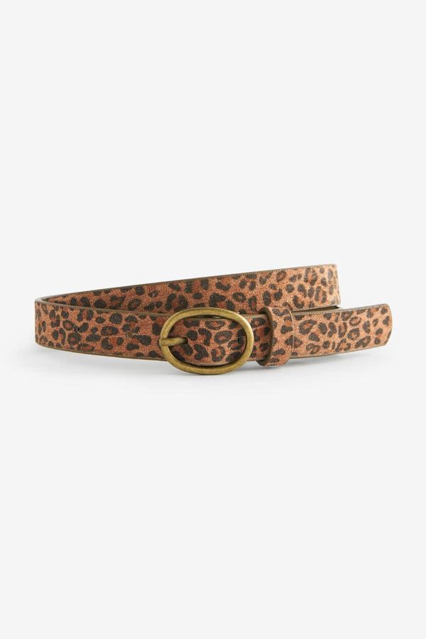 Animal Print Belt