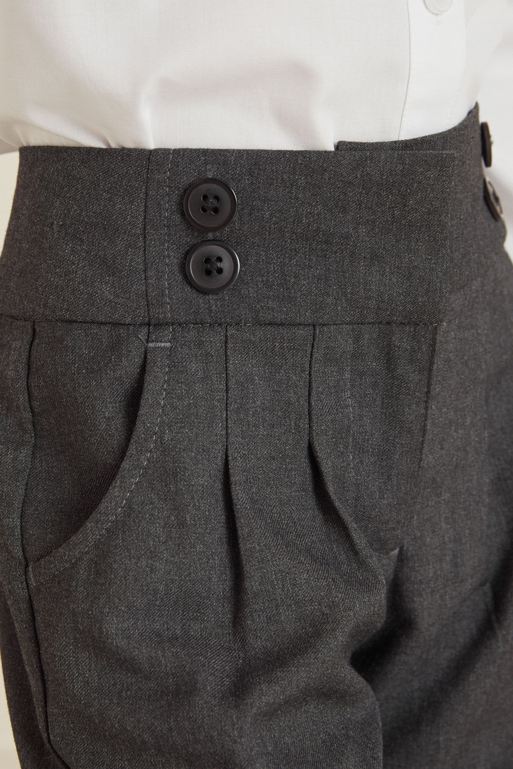 Grey School Shorts (3-16yrs)