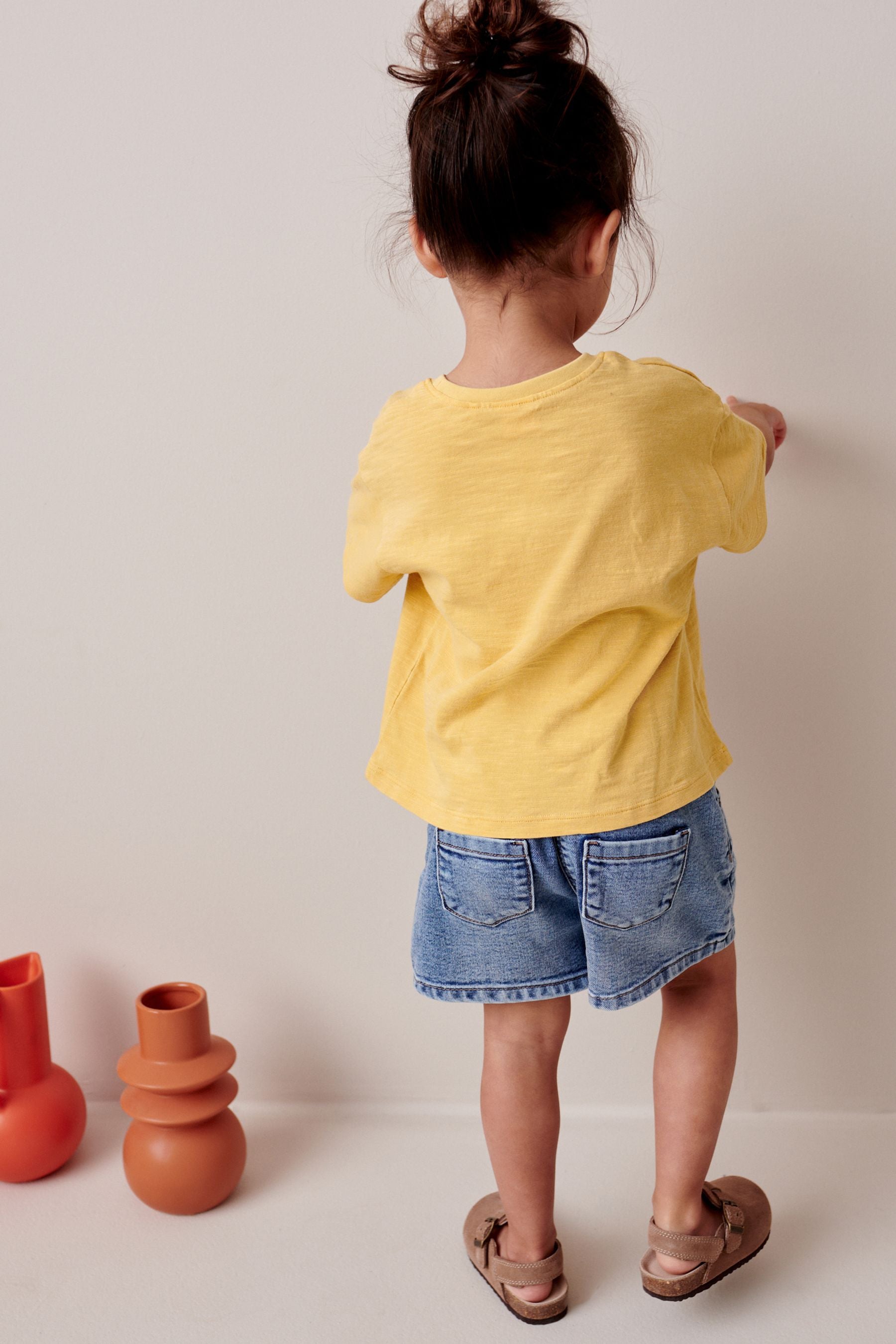 Yellow Dog Short Sleeve 100% Cotton T-Shirt (3mths-7yrs)