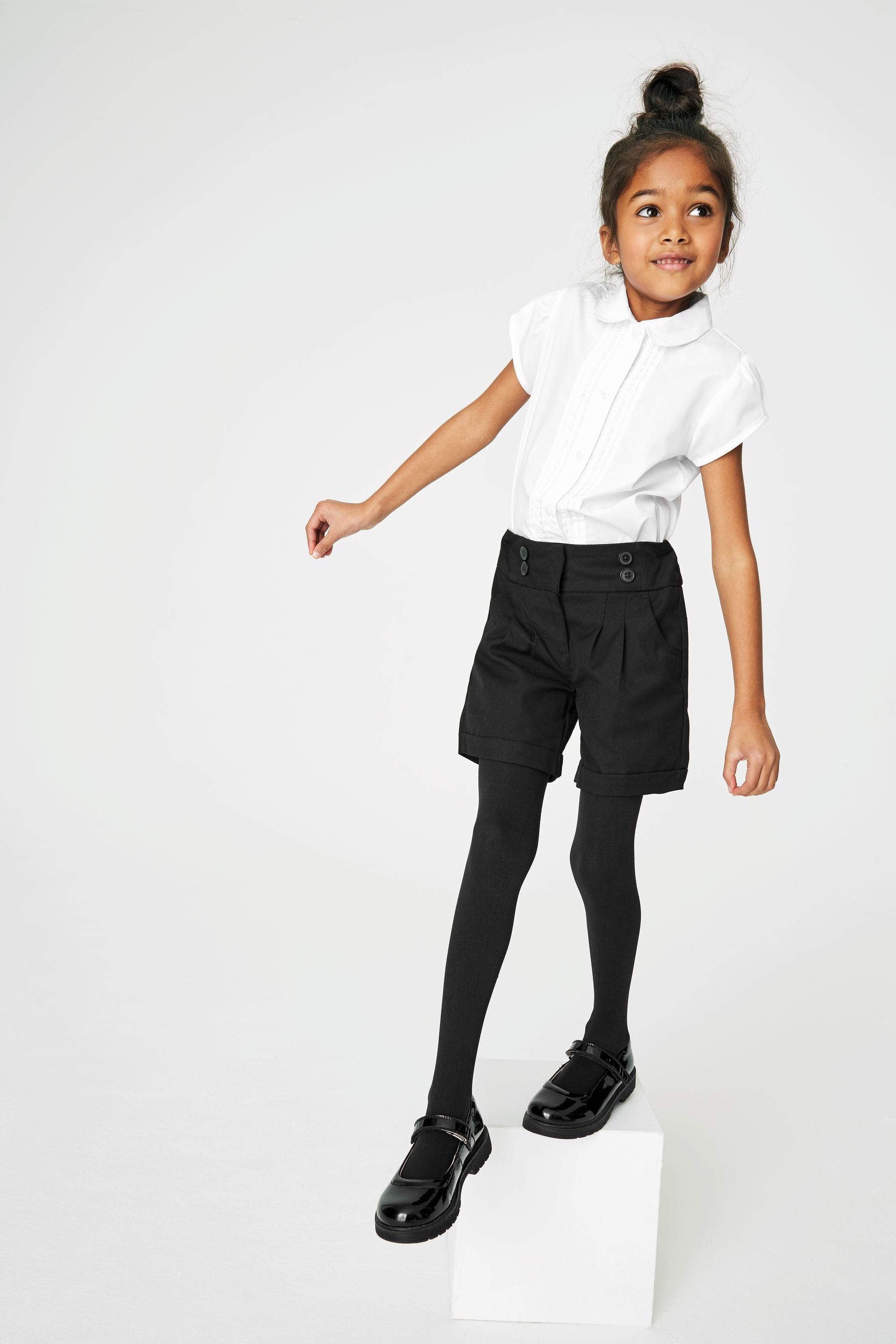 Black School Shorts (3-16yrs)