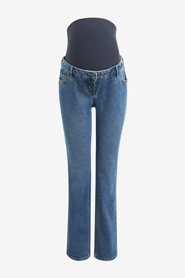 Dark Blue Straight Jeans