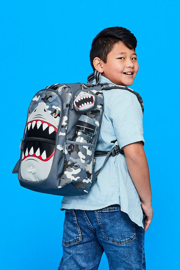 Smiggle Grey Best Budz Classic Backpack