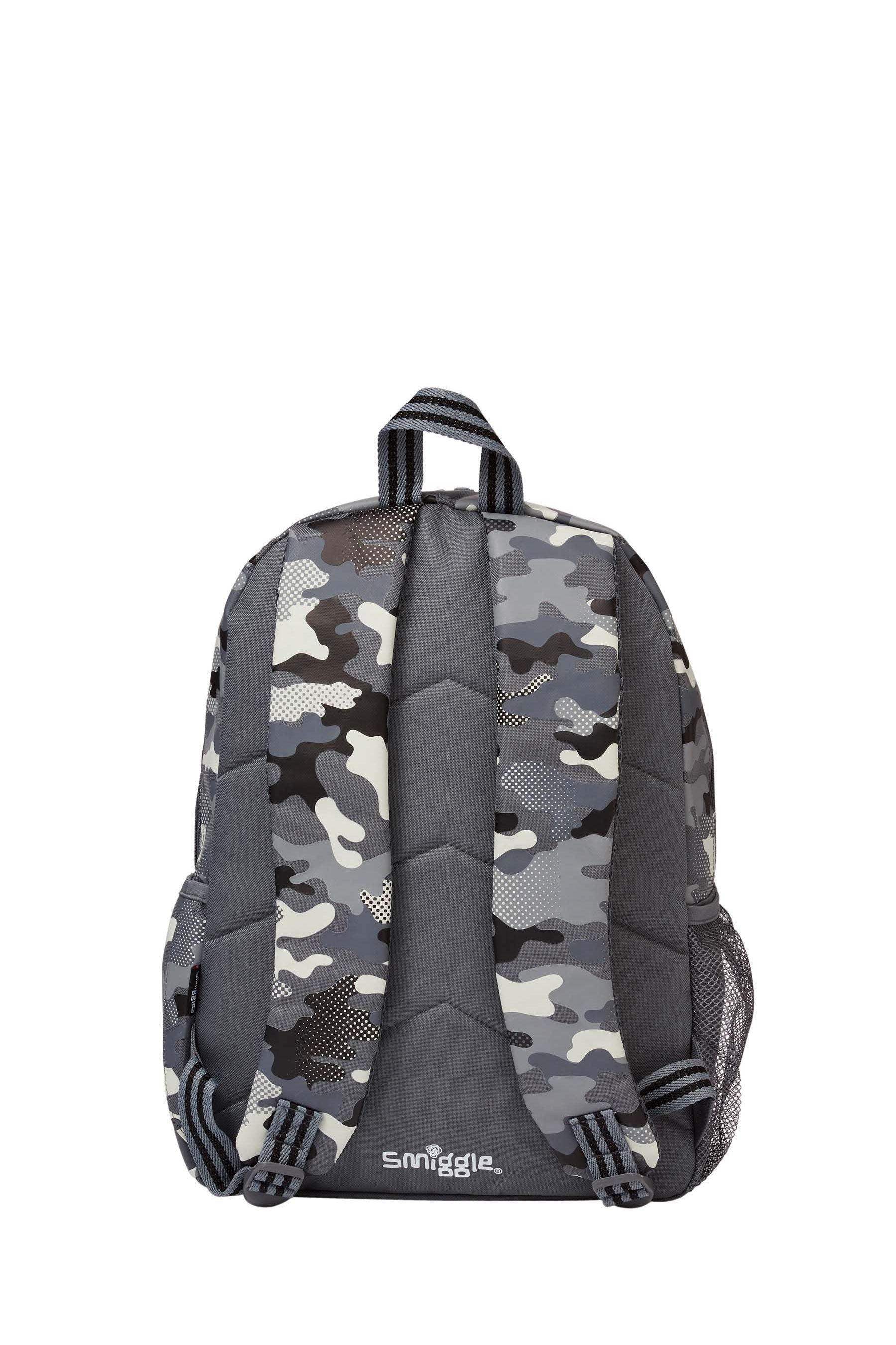 Smiggle Grey Best Budz Classic Backpack